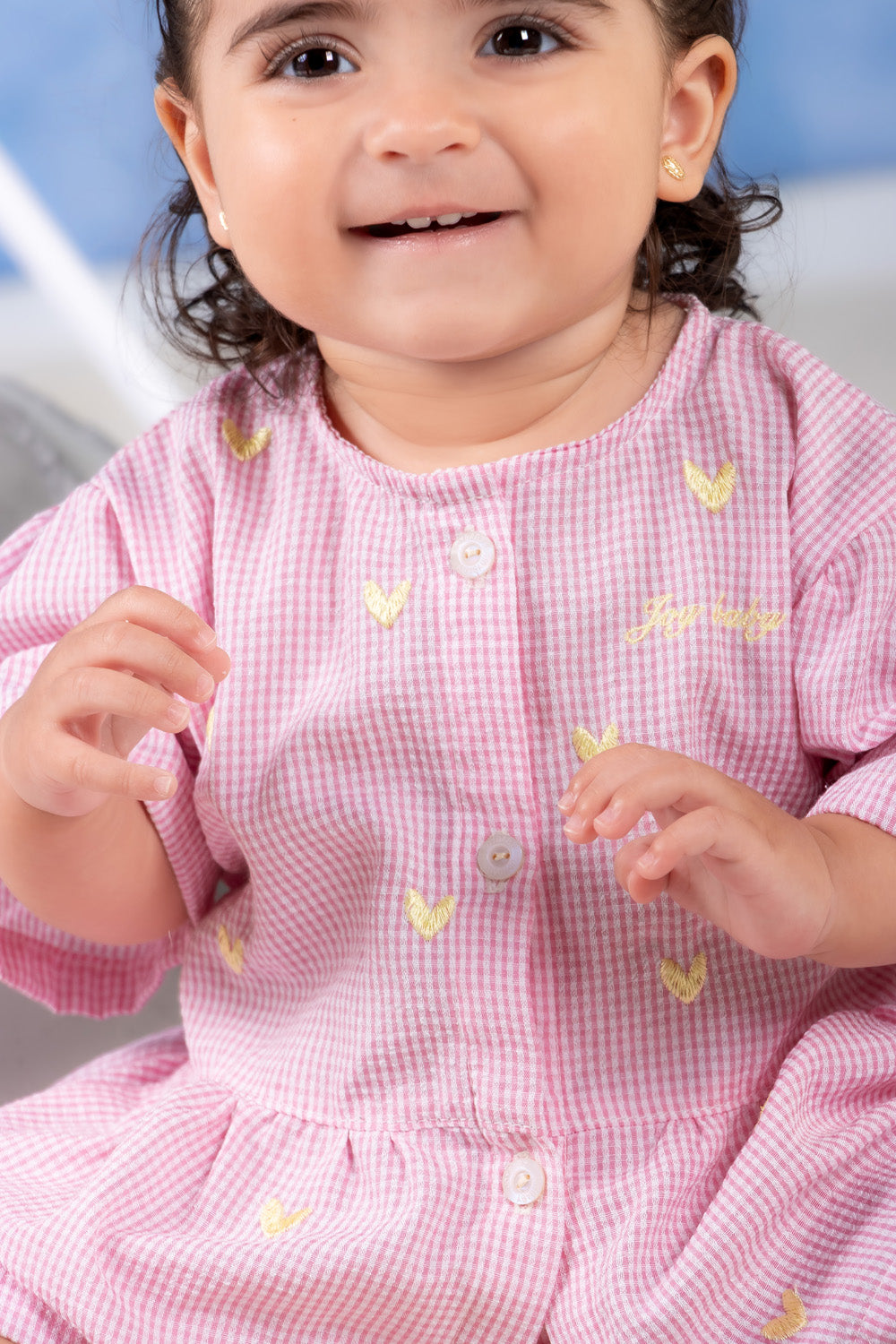 CONJUNTO BEBÉ NIÑA COMFORTABLE ROSADO