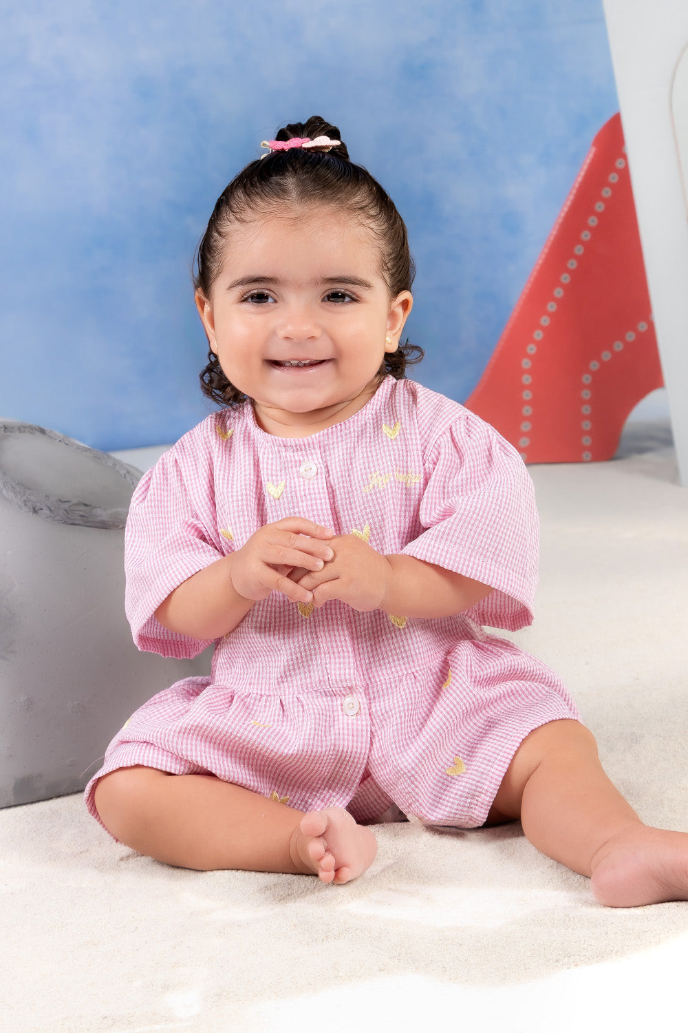 CONJUNTO BEBÉ NIÑA COMFORTABLE ROSADO