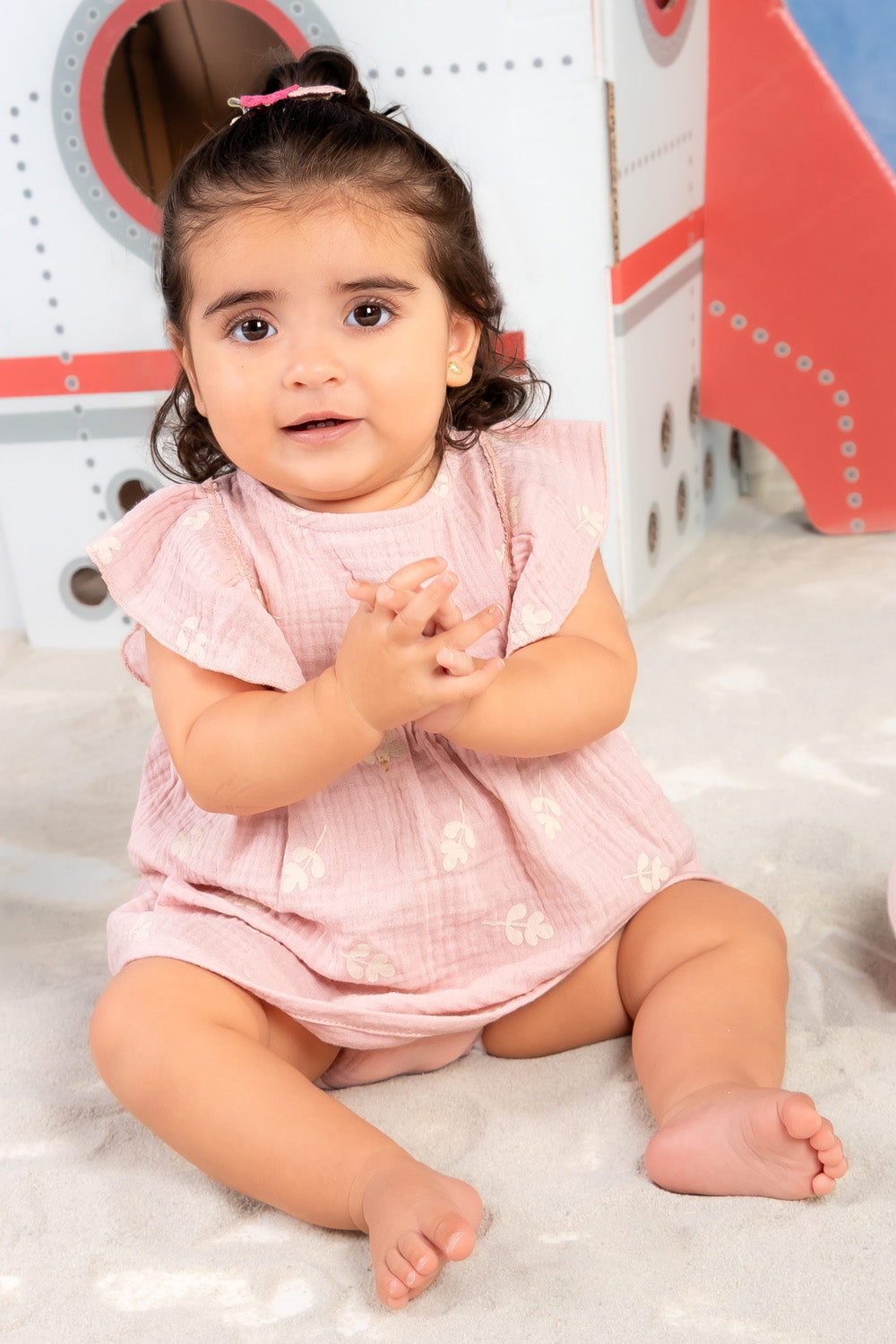 CONJUNTO BEBÉ NIÑA SWEET ROSADO