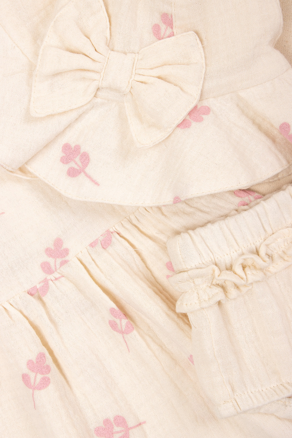 CONJUNTO BEBÉ NIÑA SWEET BEIGE