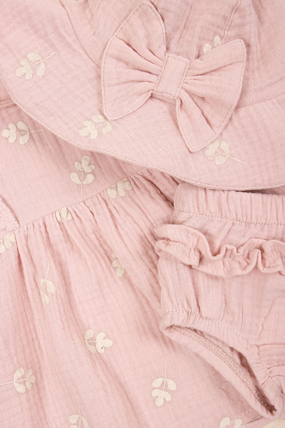 CONJUNTO BEBÉ NIÑA SWEET ROSADO