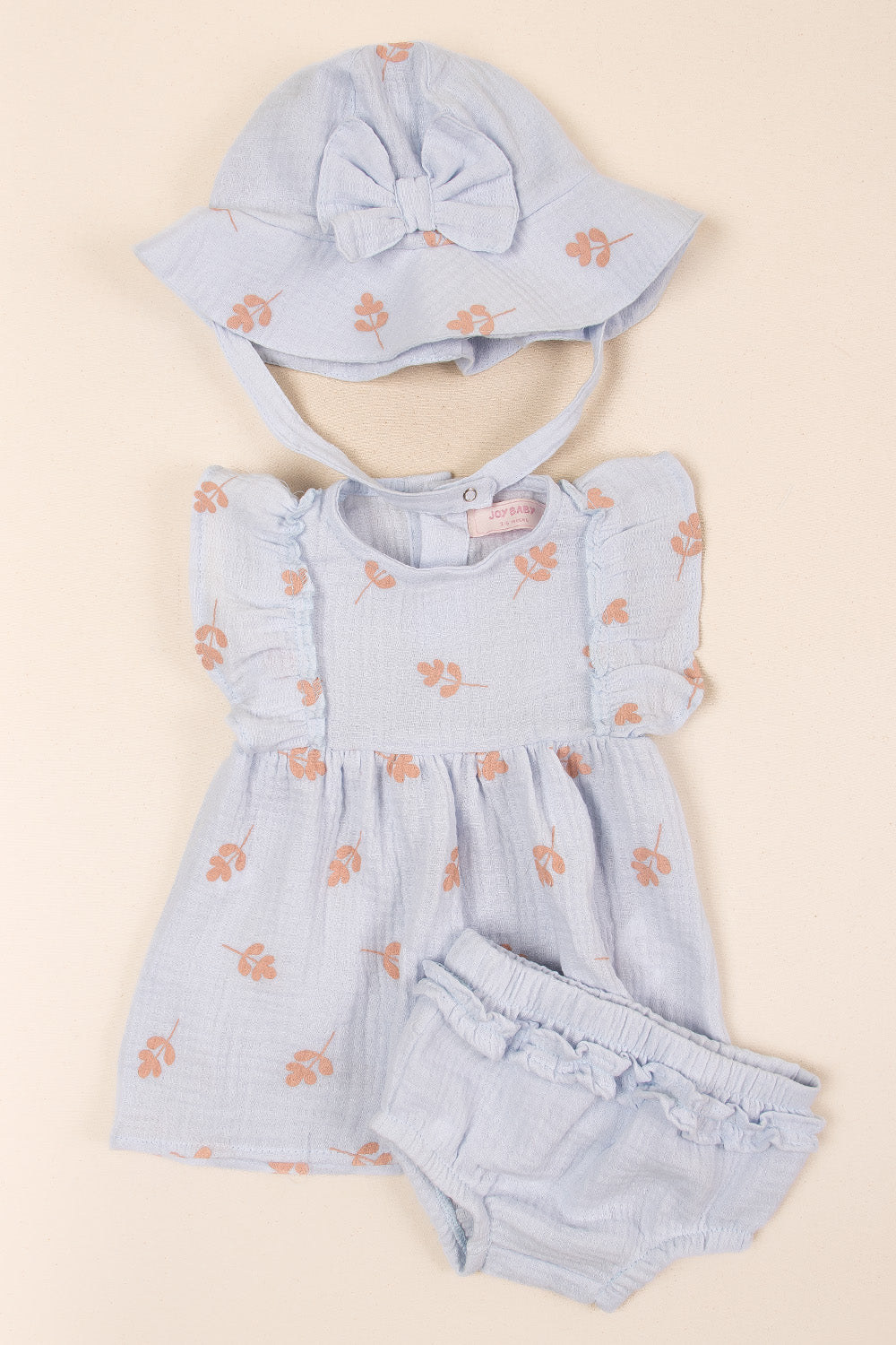 CONJUNTO BEBÉ NIÑA SWEET AZUL