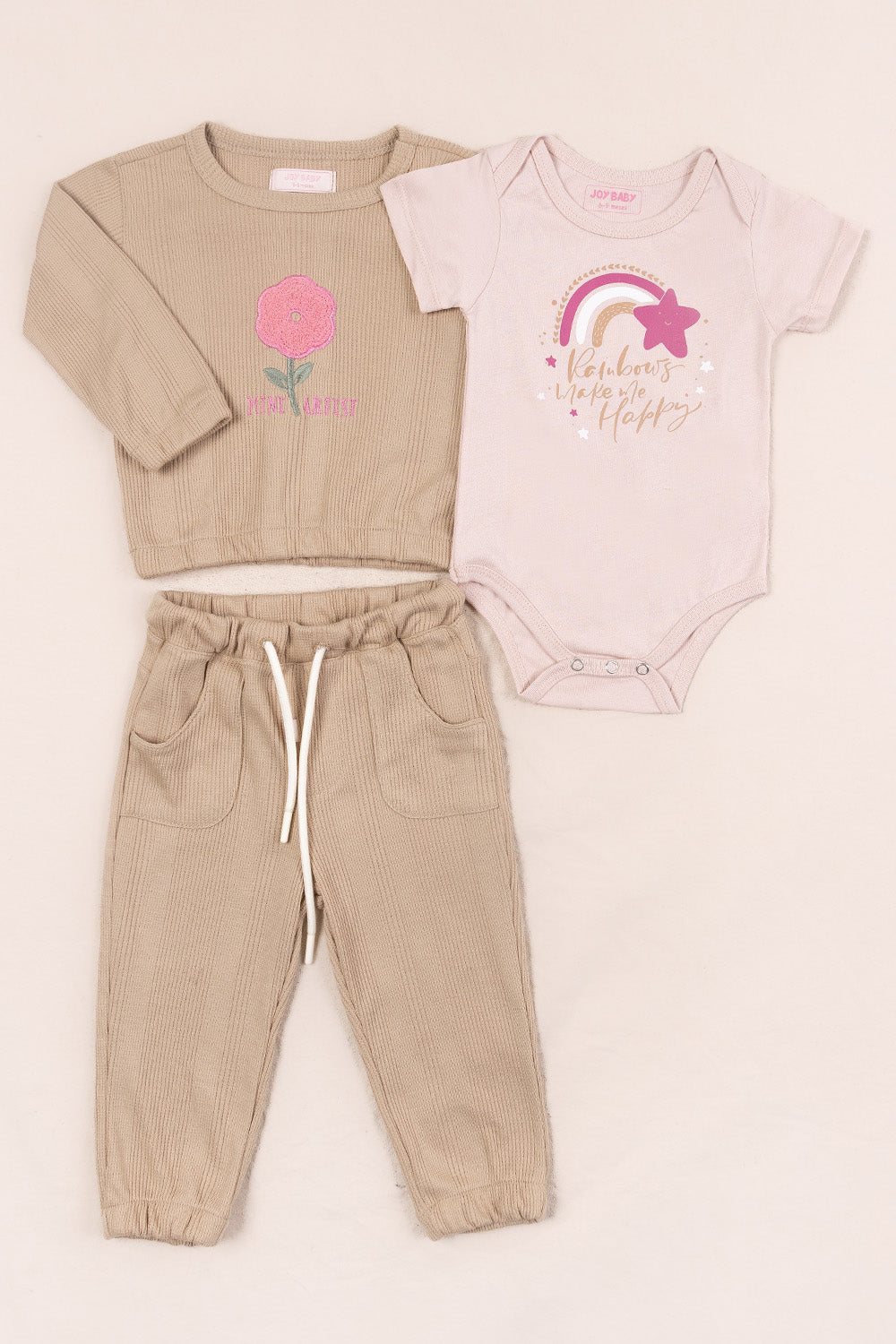 CONJUNTO BEBÉ NIÑA RAINBOW ARENA