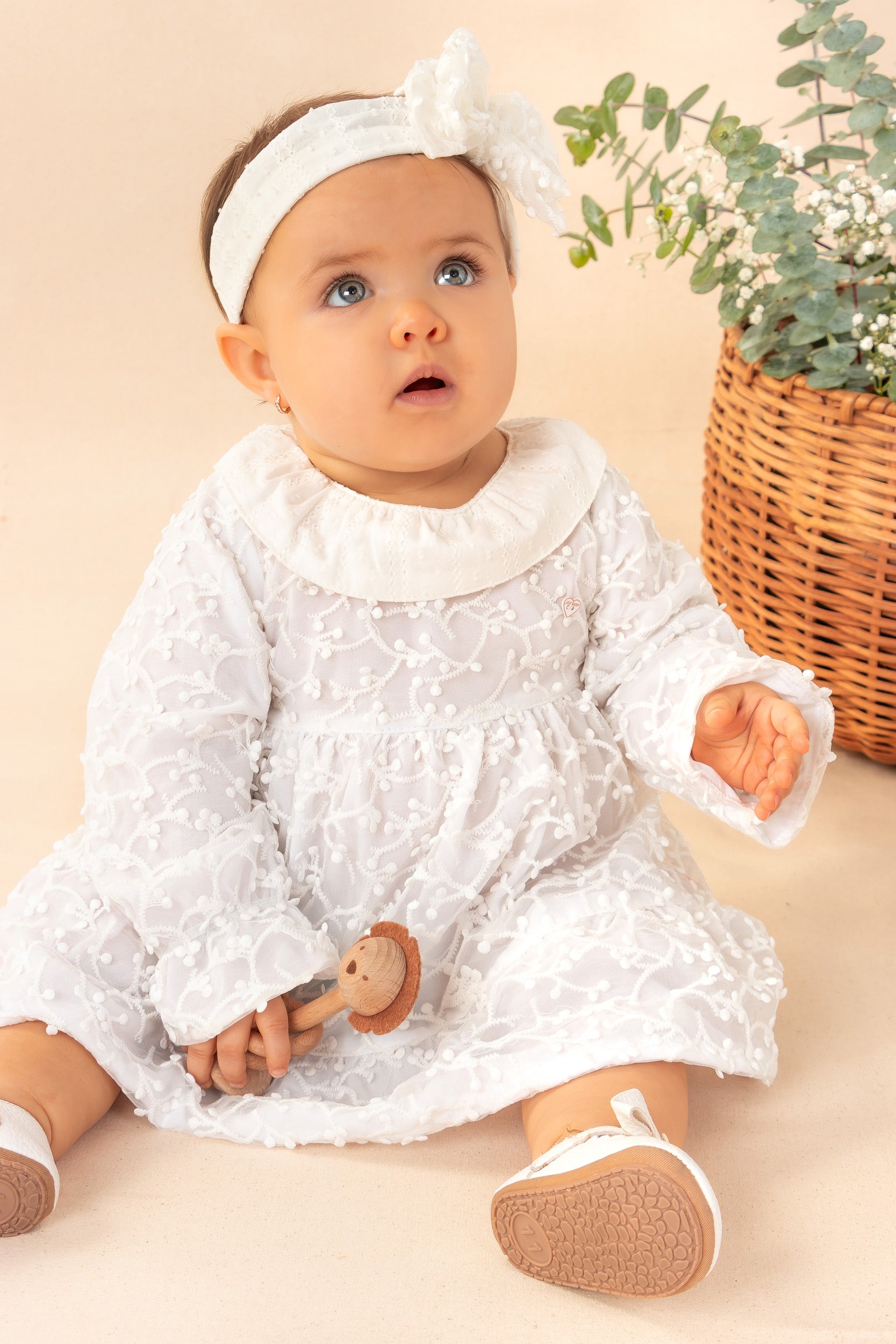 CONJUNTO VESTIDO BEBÉ NIÑA PREMIUM