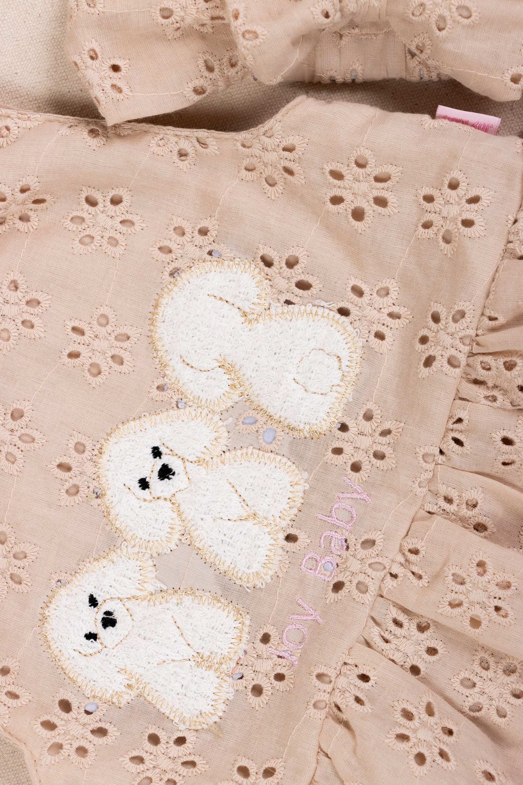 CONJUNTO VESTIDO BEBÉ NIÑA ARENA PREMIUM