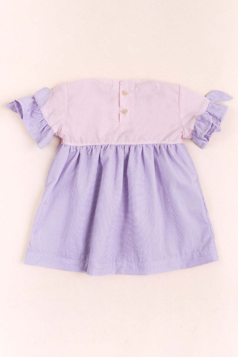 CONJUNTO VESTIDO BEBÉ NIÑA MORE MORADO