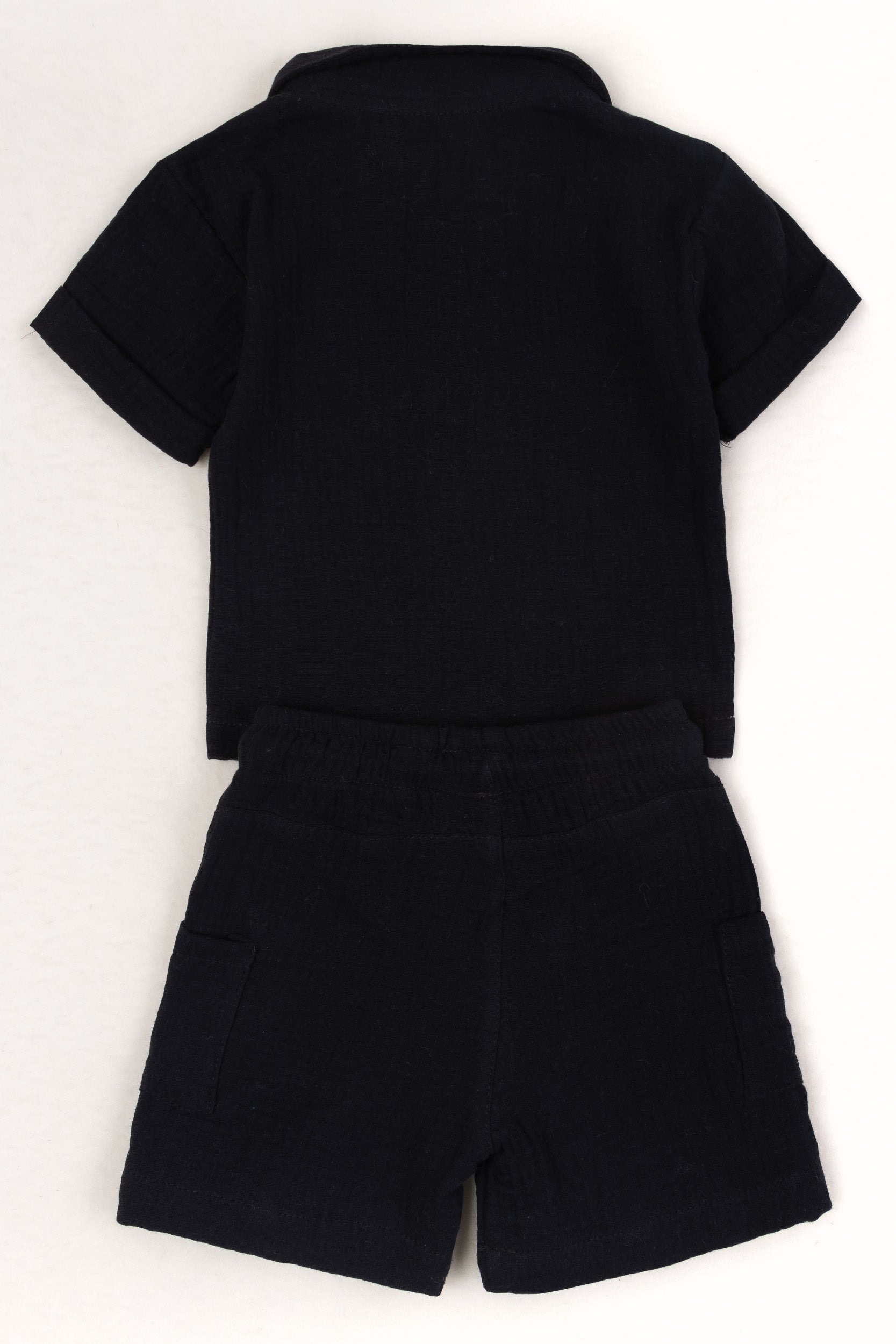CONJUNTO BERMUDA NIÑO NEGRO