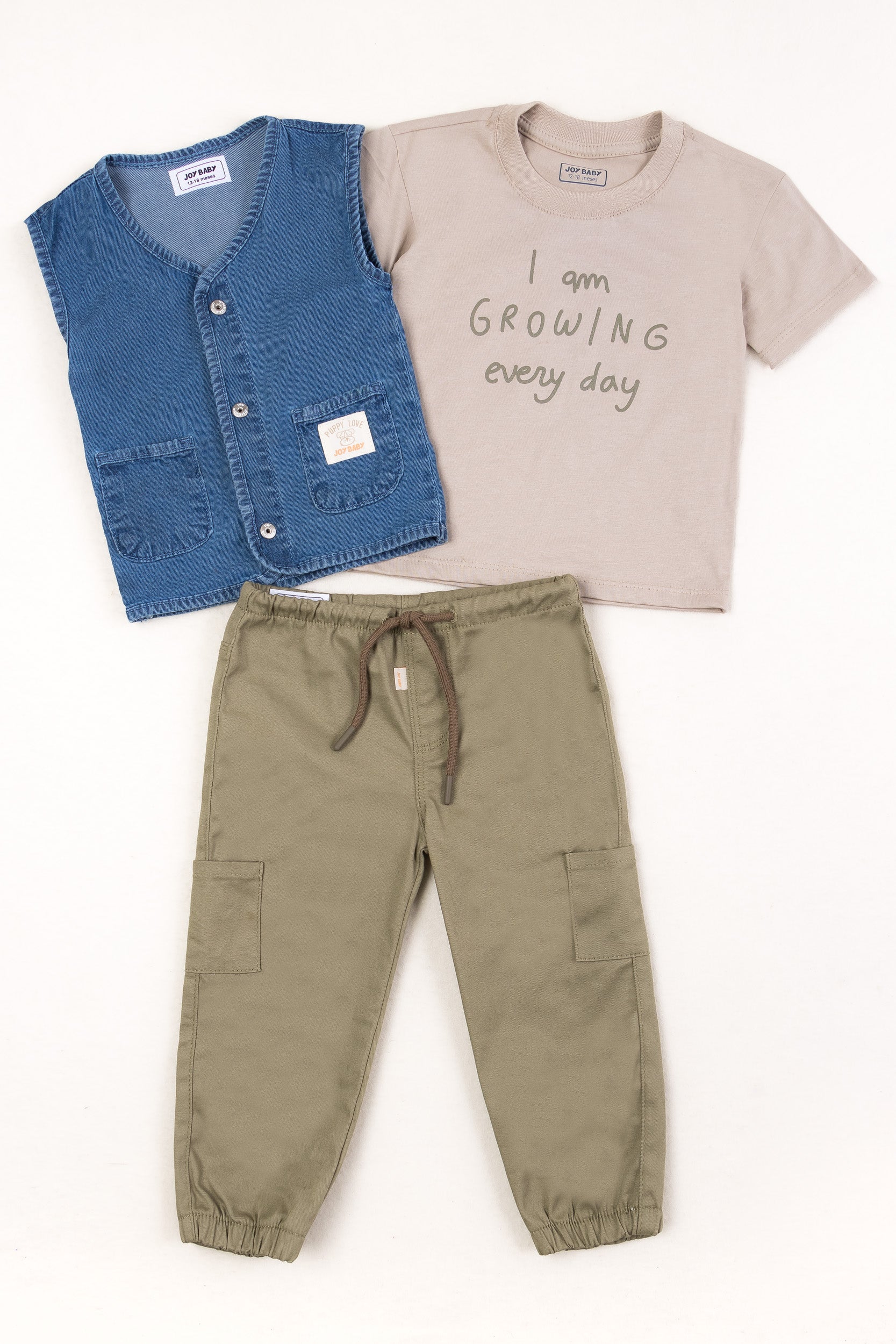 COMBO X3 BEBE NIÑO LITTLE ADVENTURE