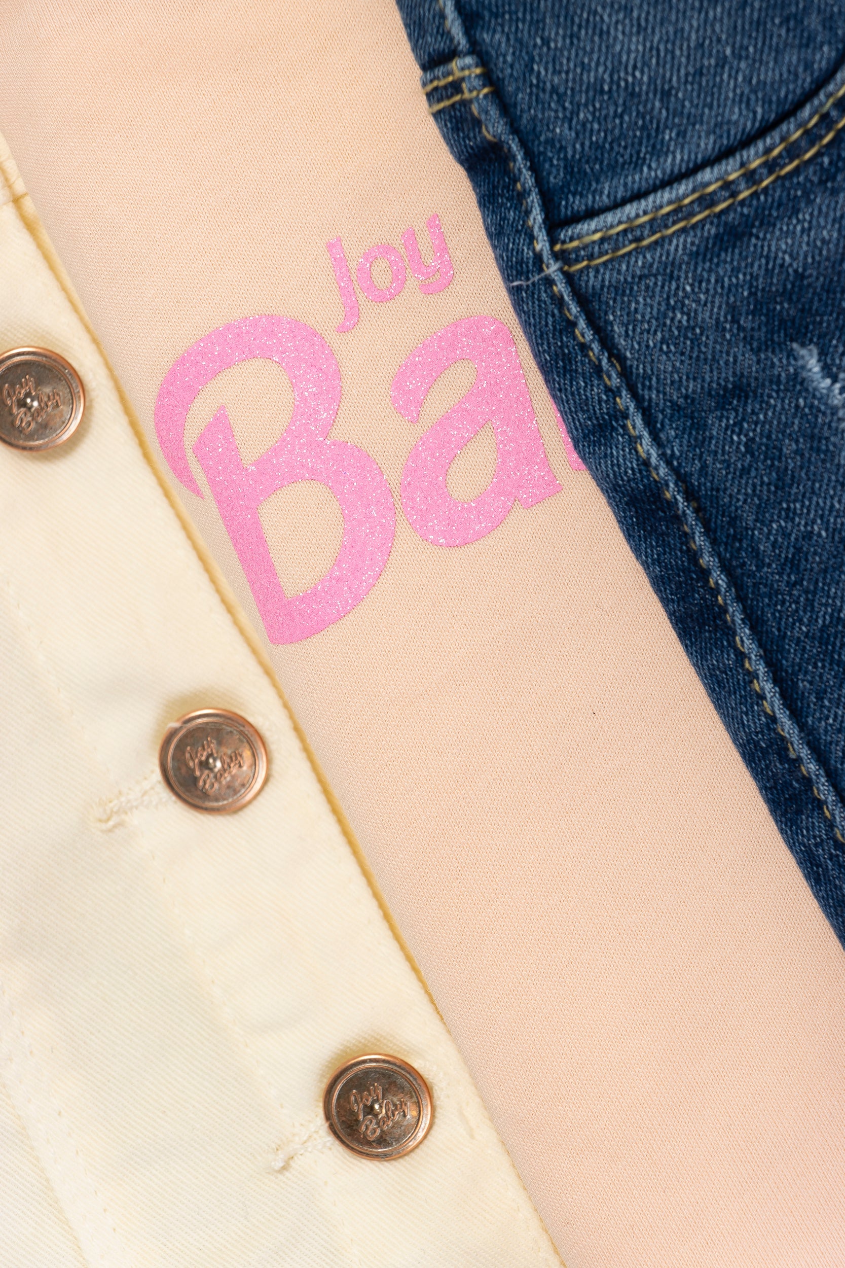 CONJUNTO 3 PRENDAS NIÑA JB BEIGE