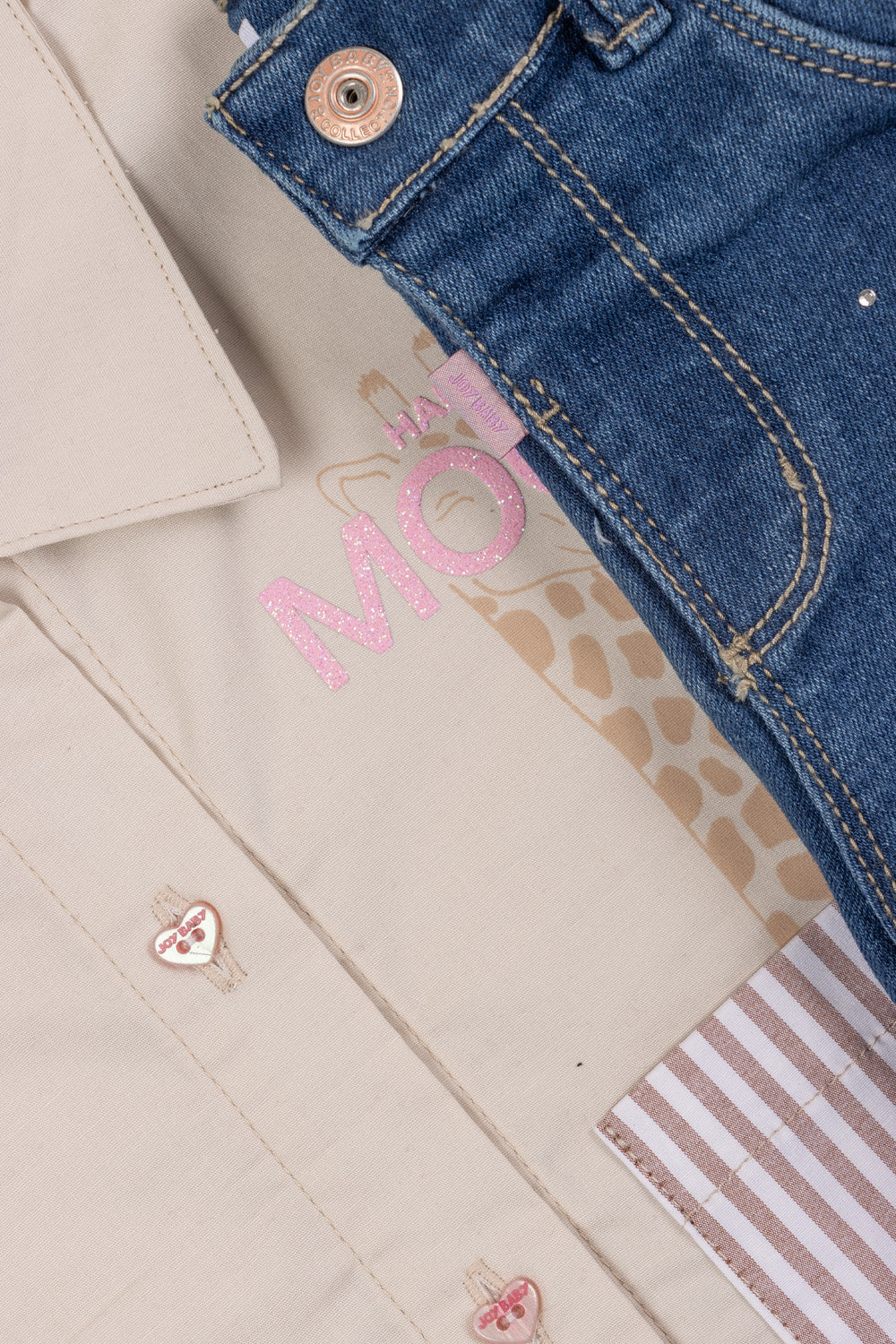CONJUNTO NIÑA MOOD BEIGE