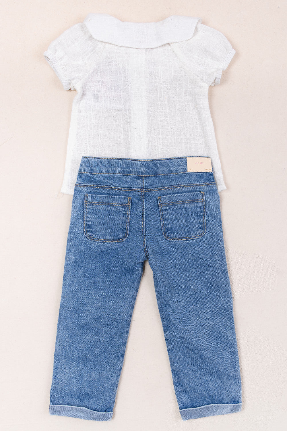 CONJUNTO NIÑA NICE DAY BLANCO
