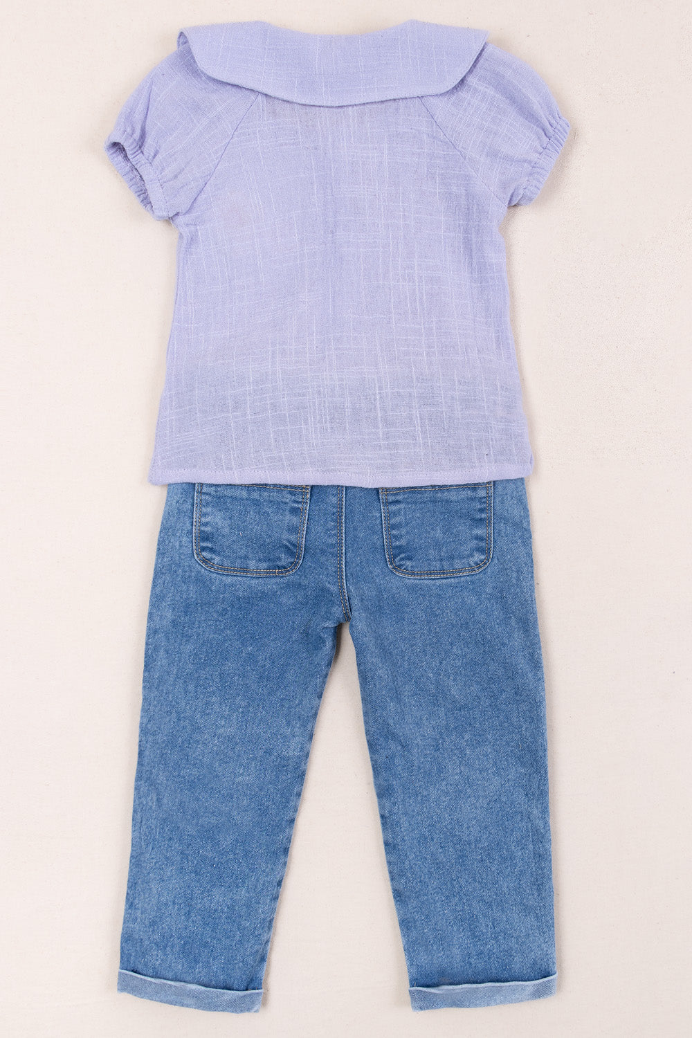 CONJUNTO NIÑA NICE DAY LILA
