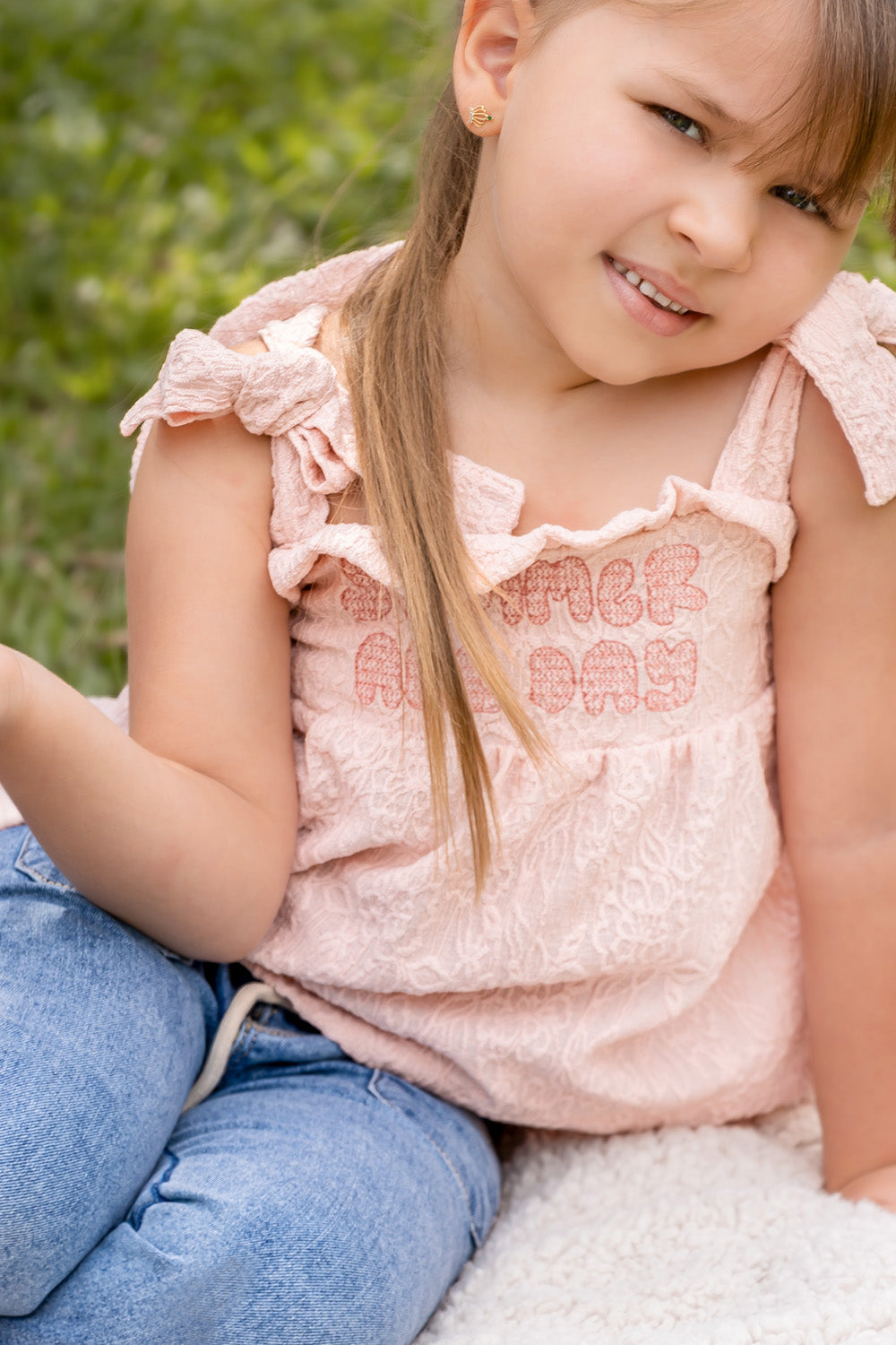 CONJUNTO NIÑA SUMMER DAYS ROSADO