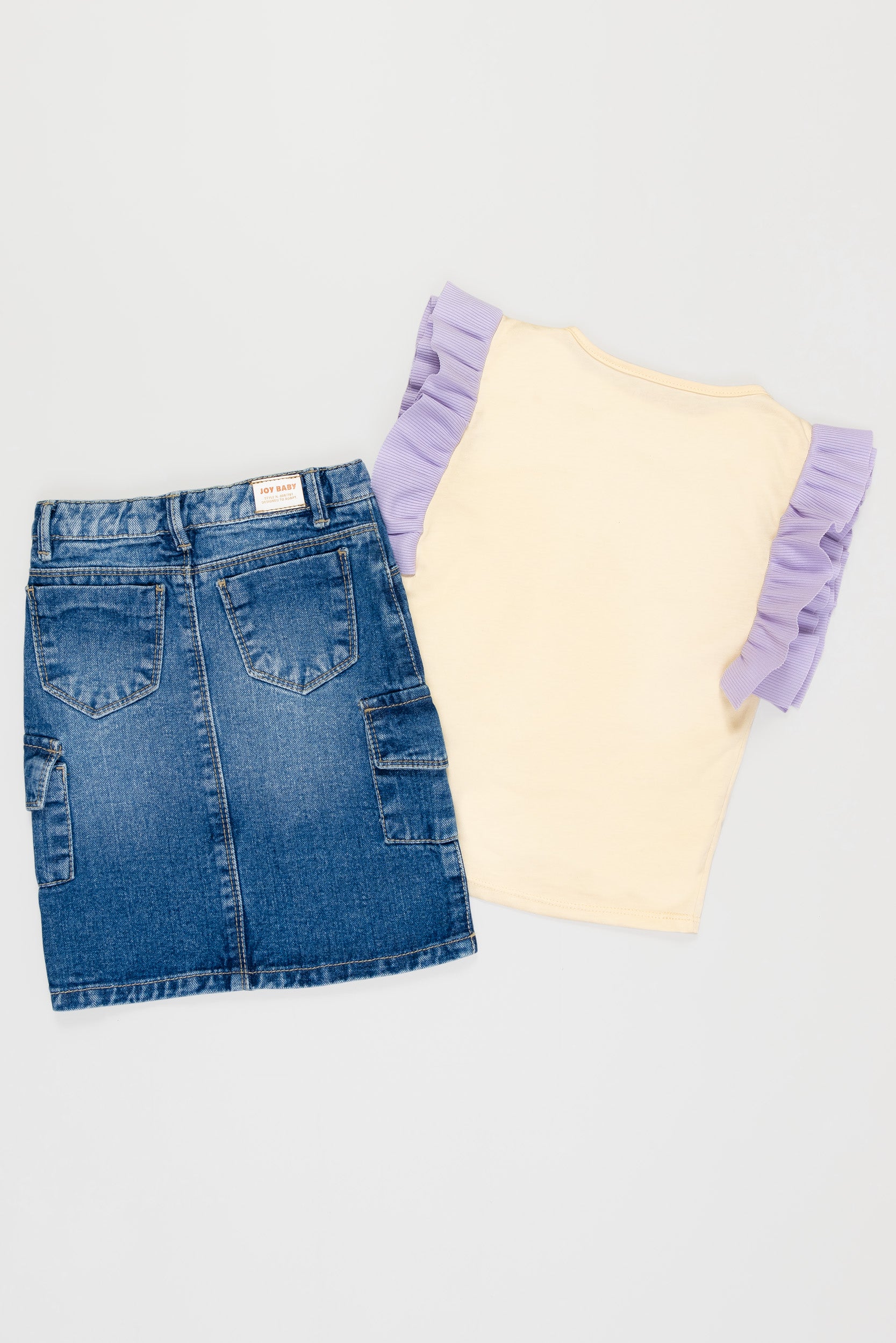 CONJUNTO NIÑA G-MOOD MORADO