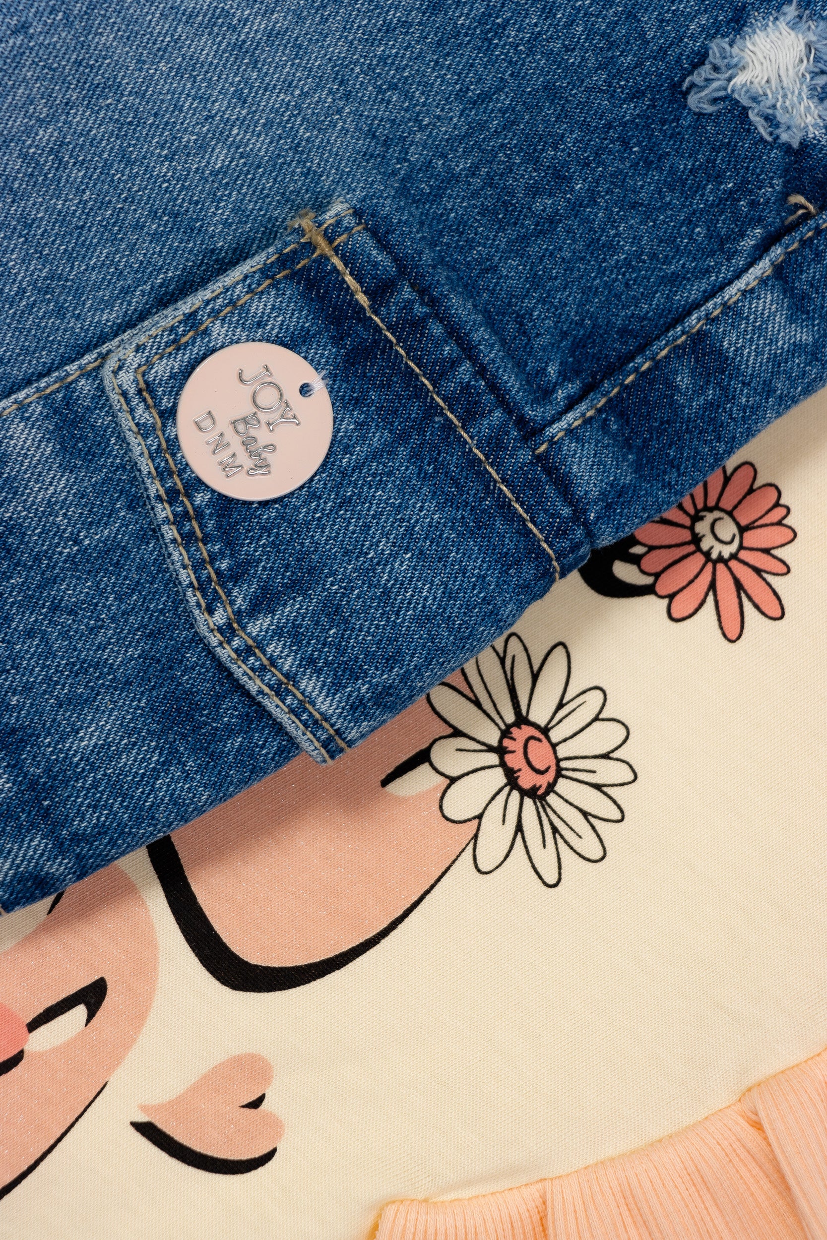 CONJUNTO NIÑA G-MOOD MANDARINA