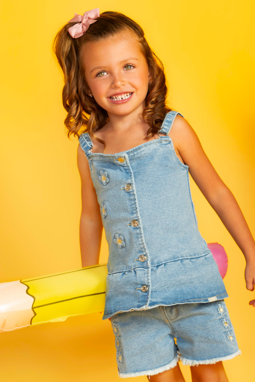CONJUNTO NIÑA DENIM
