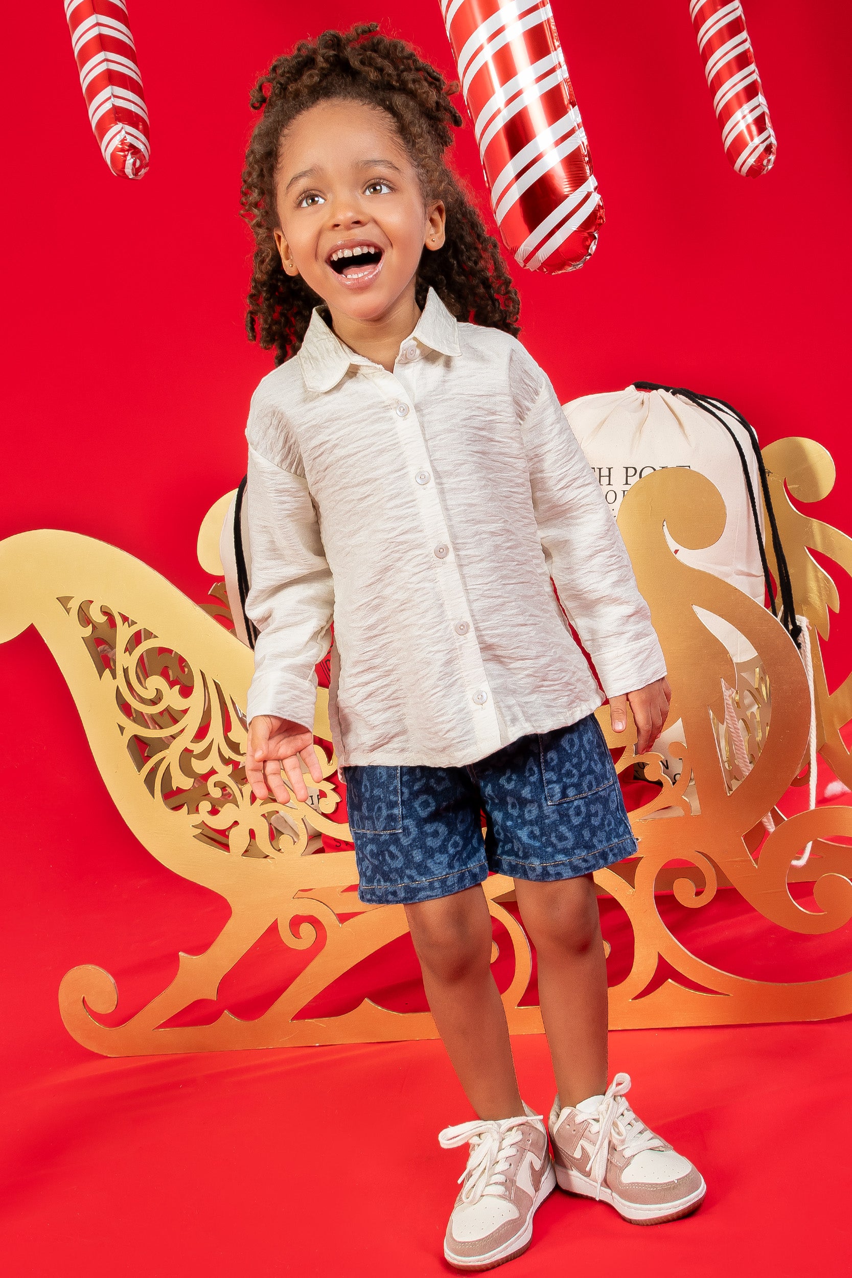 CONJUNTO NIÑA WONDERFULL BLANCO