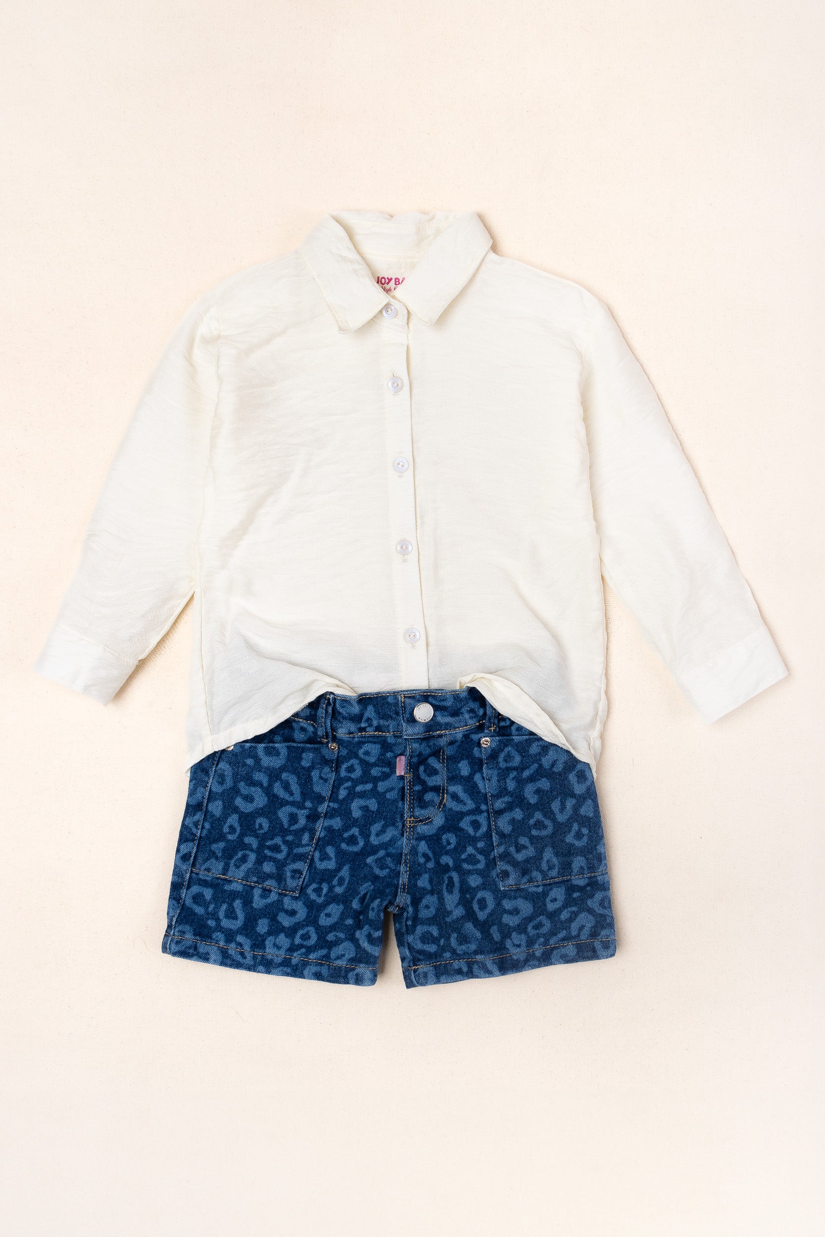 CONJUNTO NIÑA WONDERFULL BLANCO
