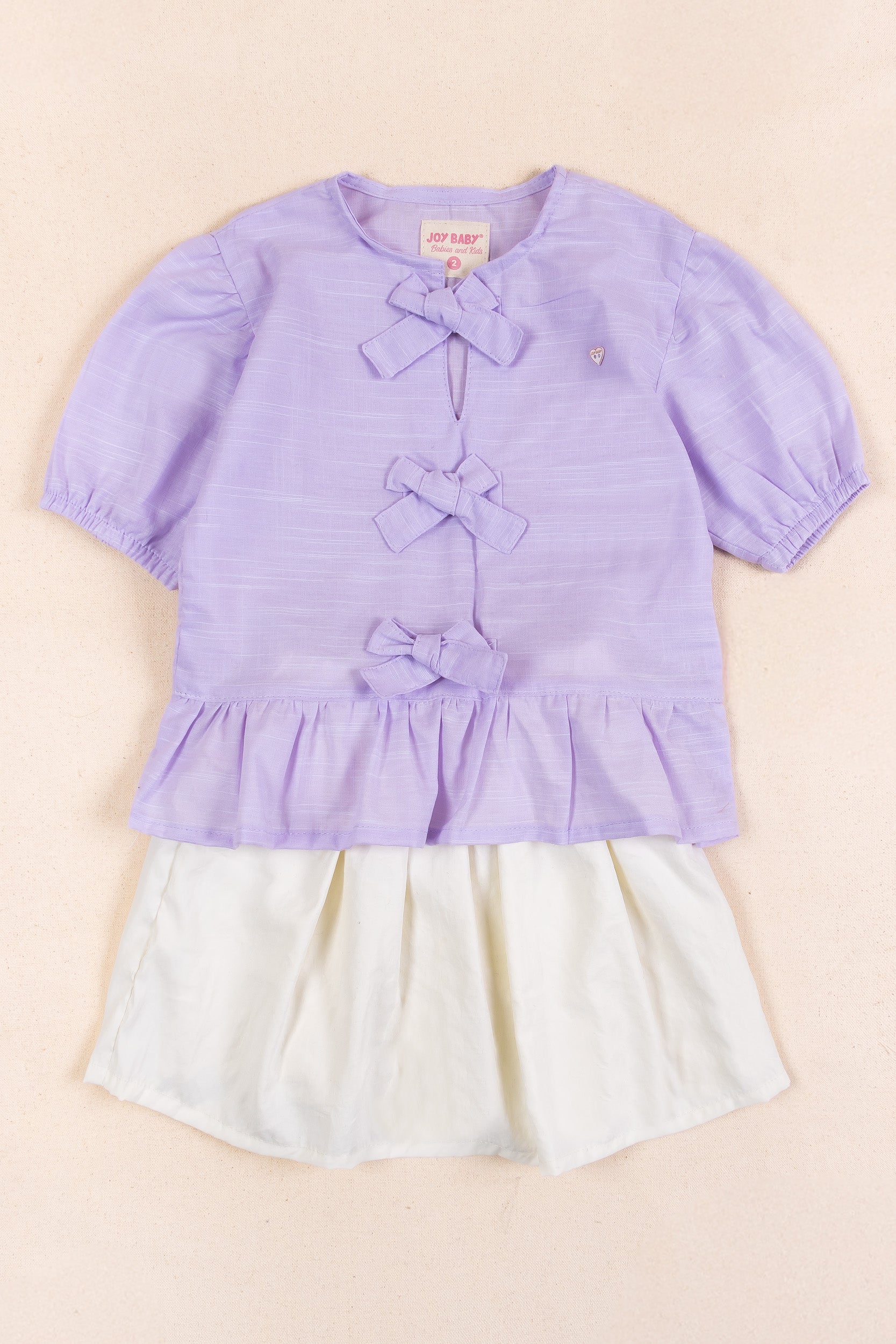 CONJUNTO NIÑA MORADO