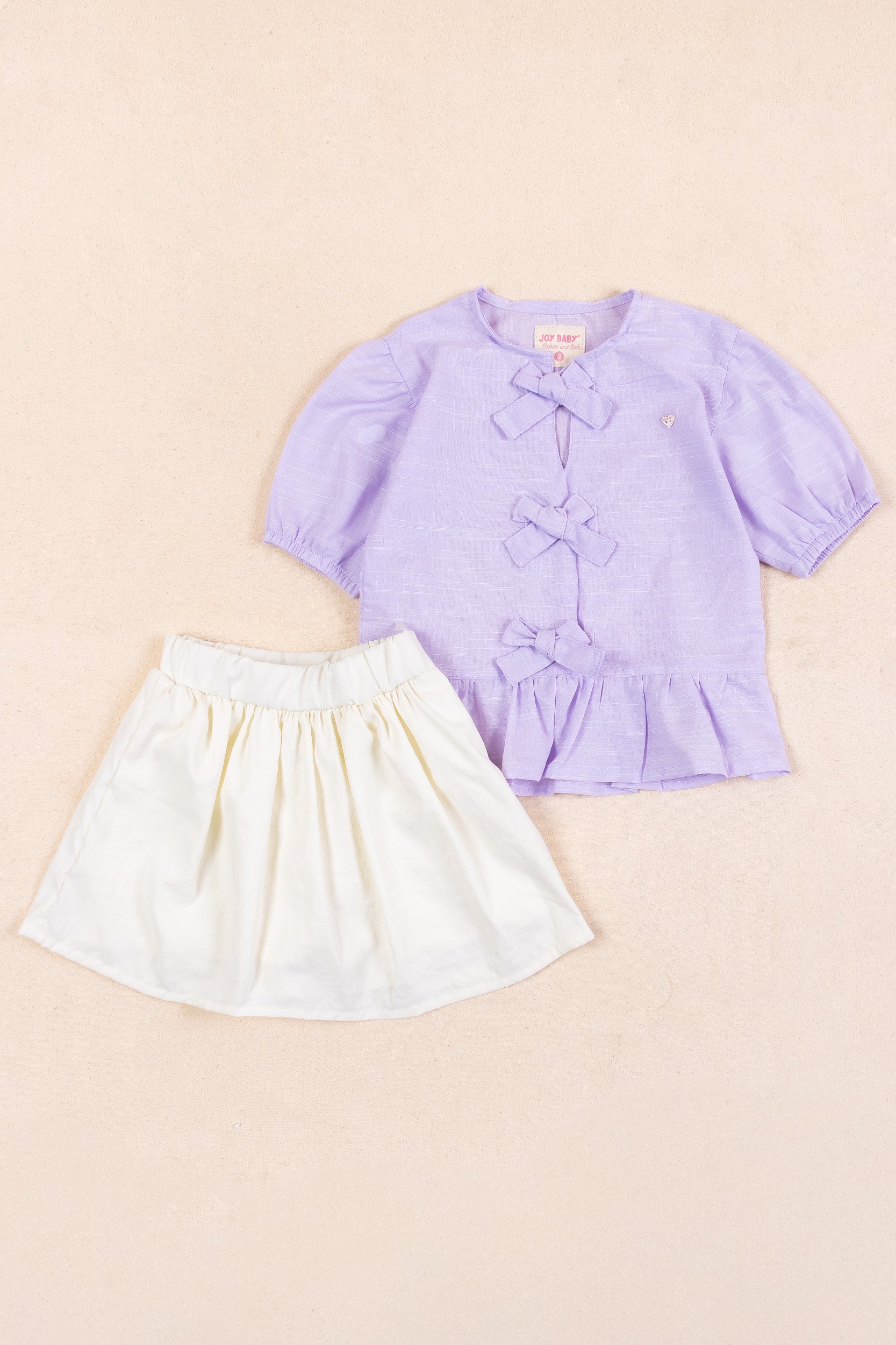 CONJUNTO NIÑA MORADO