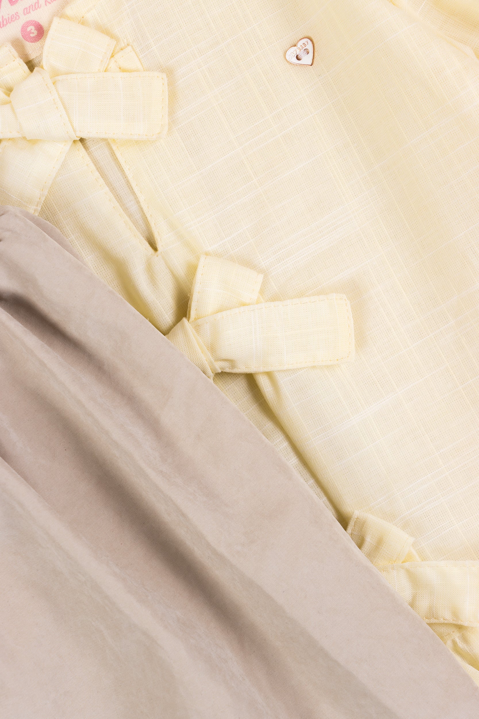 CONJUNTO NIÑA AMARILLO