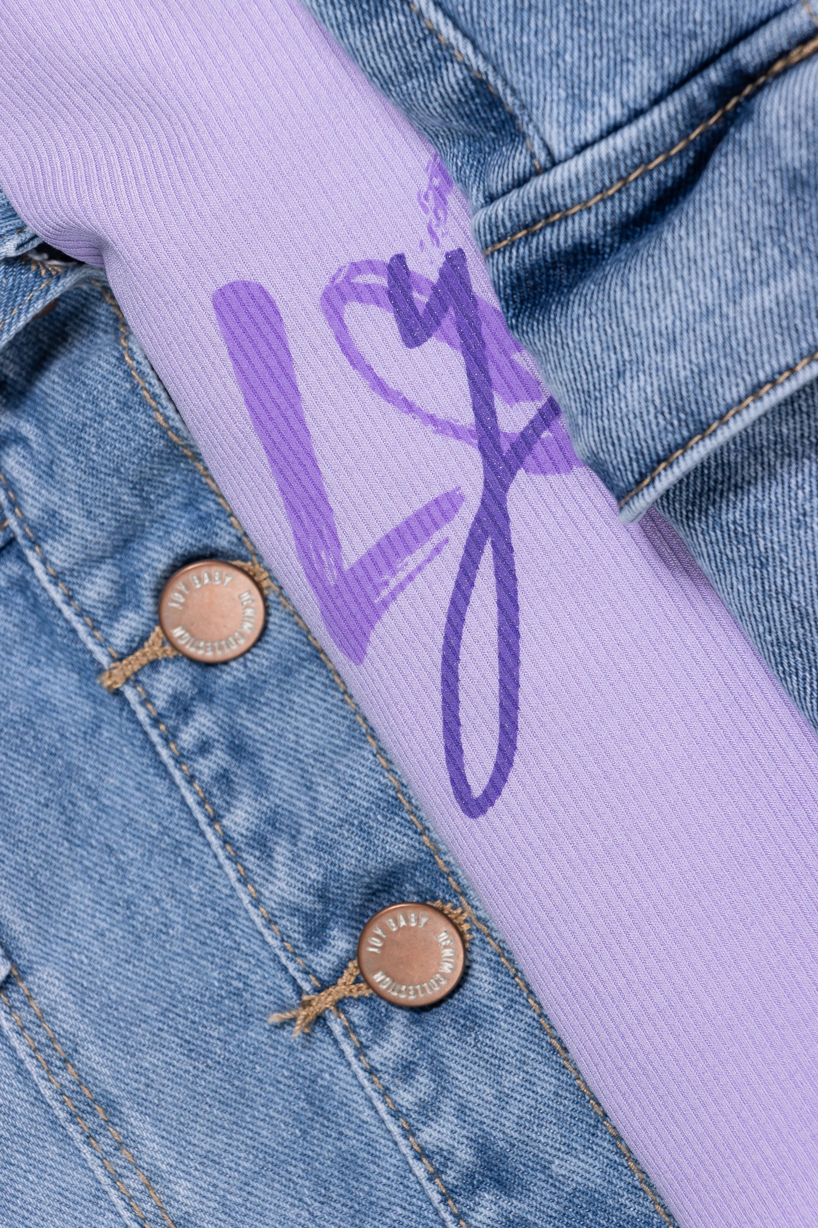 CONJUNTO 3 PRENDAS NIÑA MORADO
