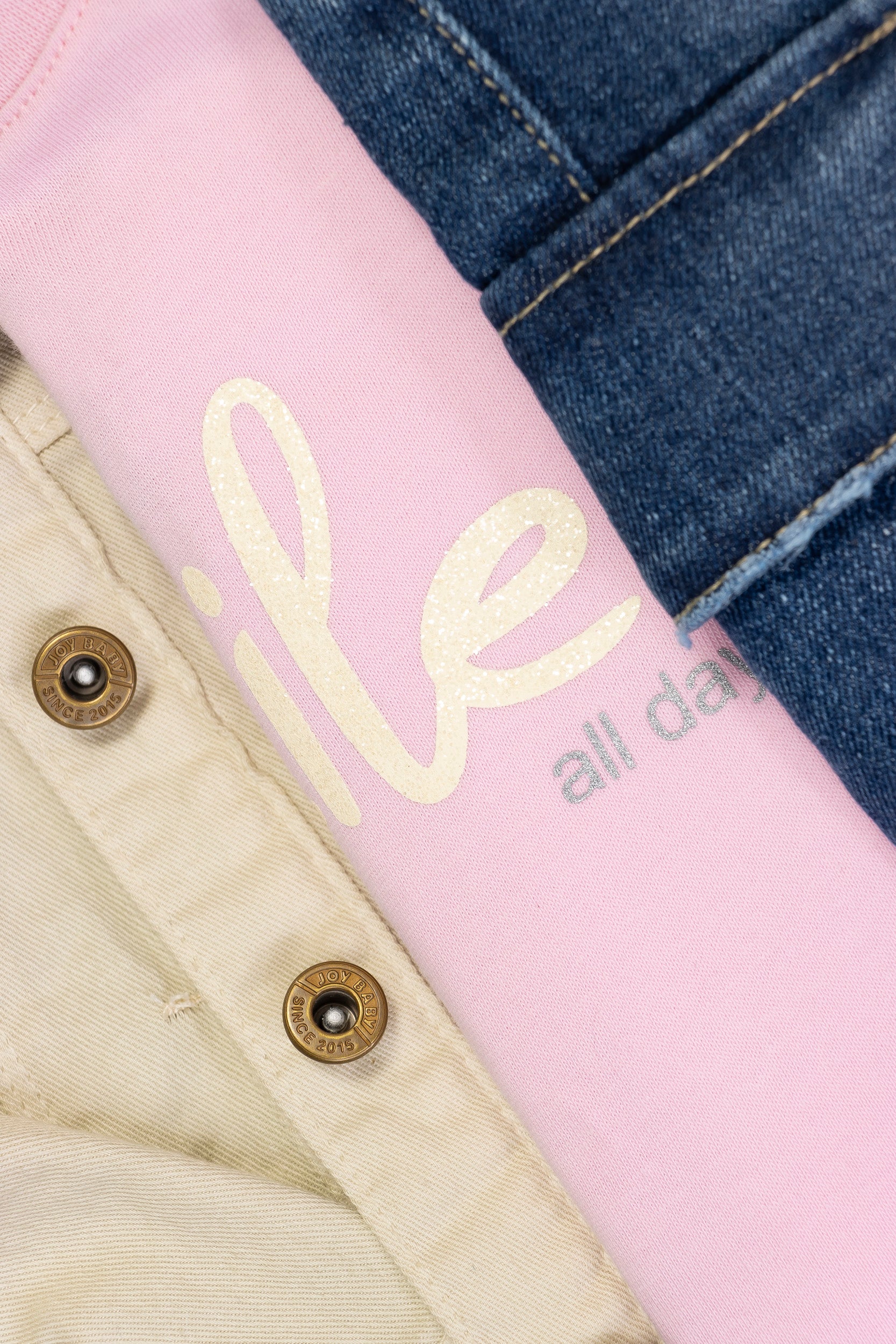 CONJUNTO 3 PRENDAS NIÑA BEIGE