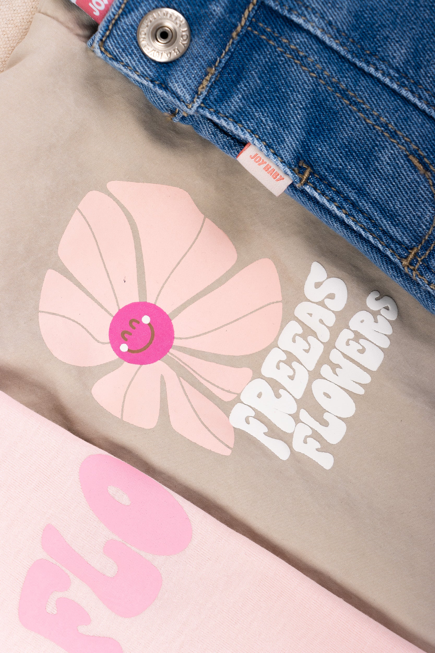 CONJUNTO 3 PRENDAS NIÑA FLOWERS ARENA