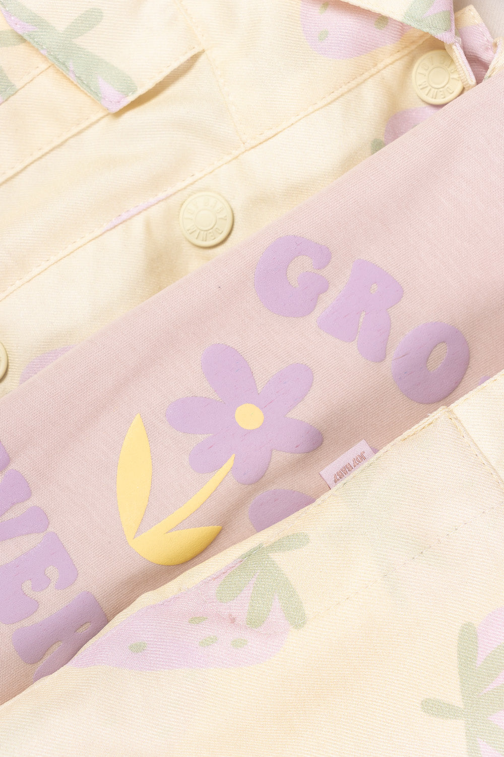 CONJUNTO 3 PRENDAS NIÑA GROWING AMARILLO