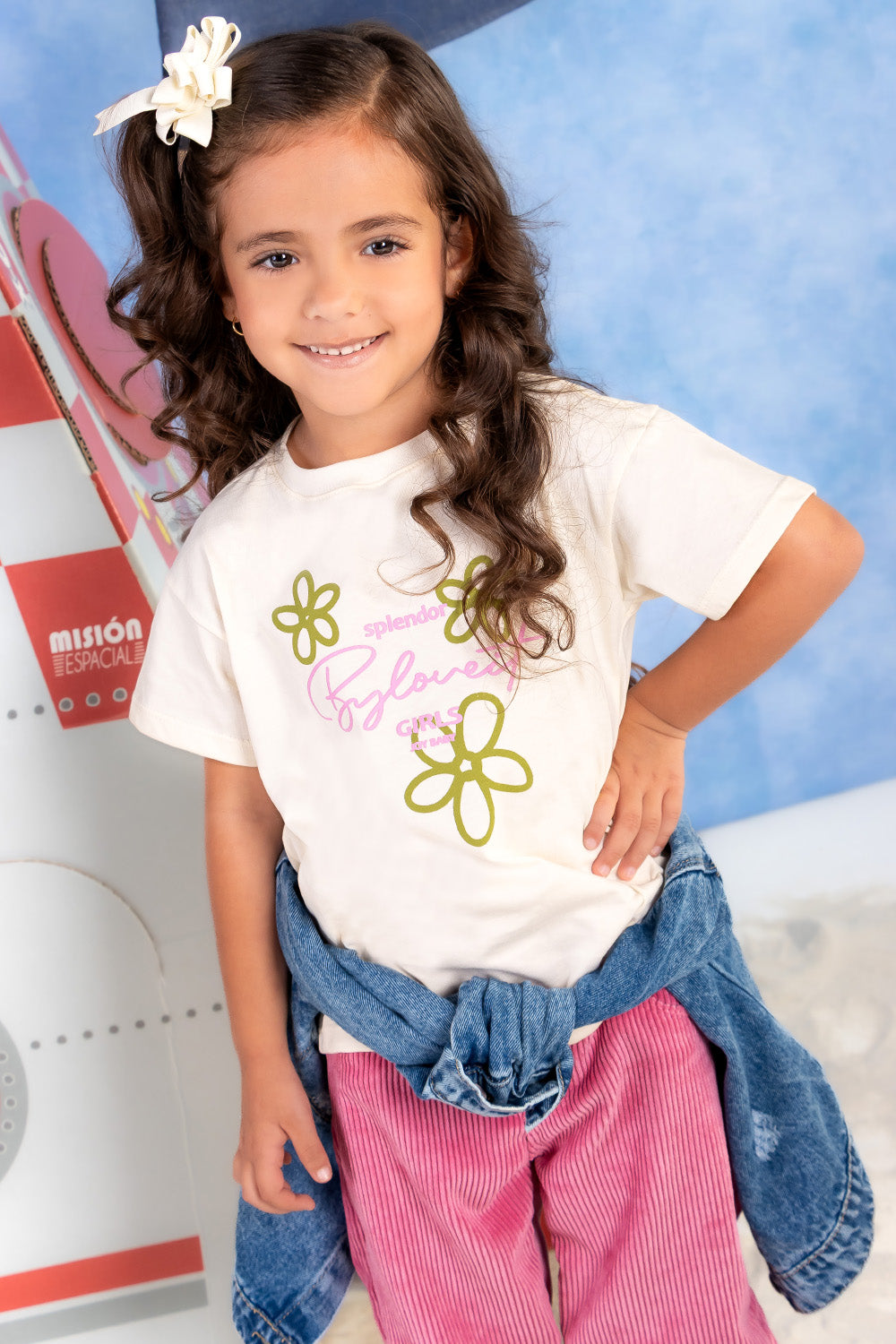 CONJUNTO 3 PRENDAS NIÑA SPLENDOR FUCSIA