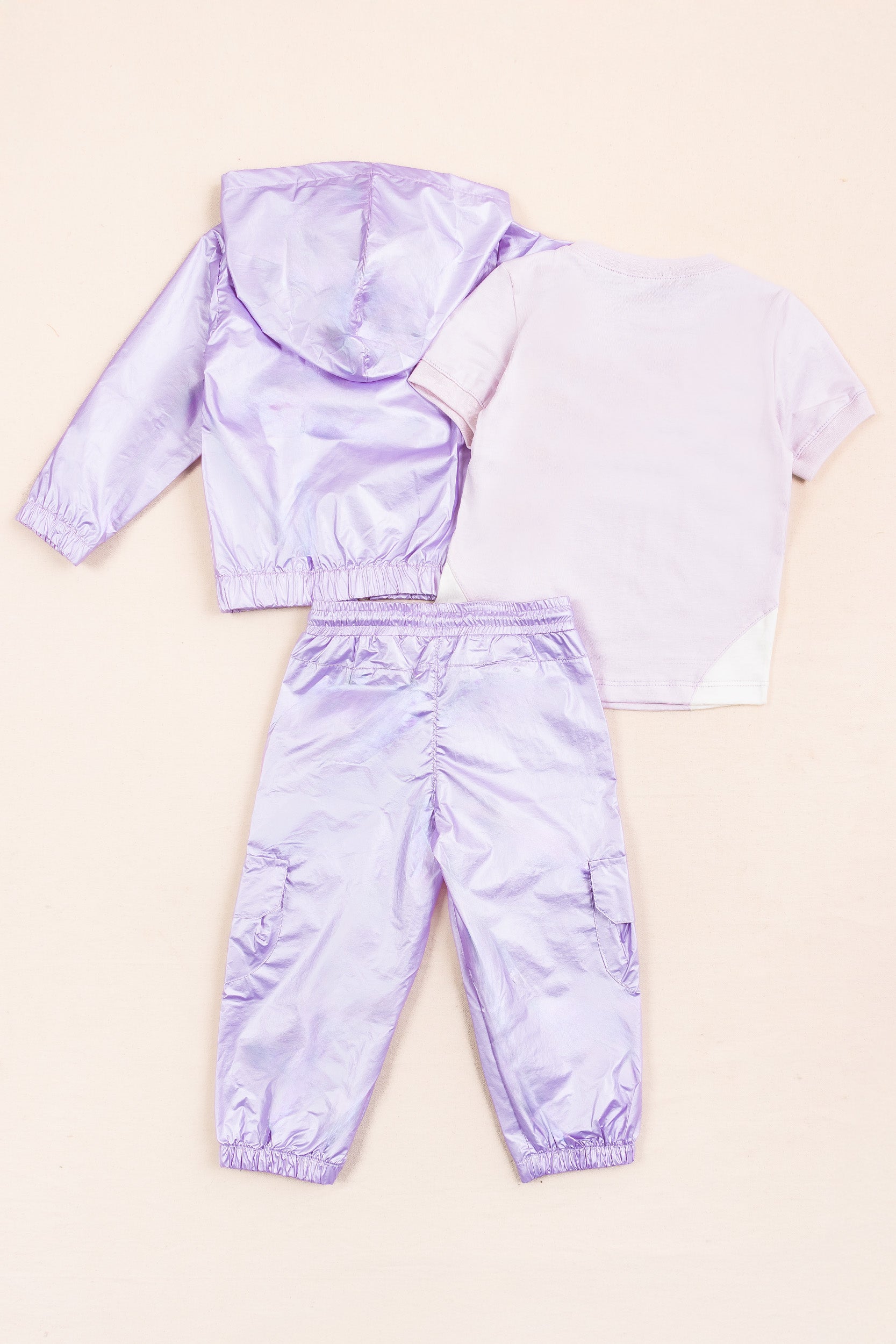 DEPORTIVO 3 PRENDAS NIÑA MORADO