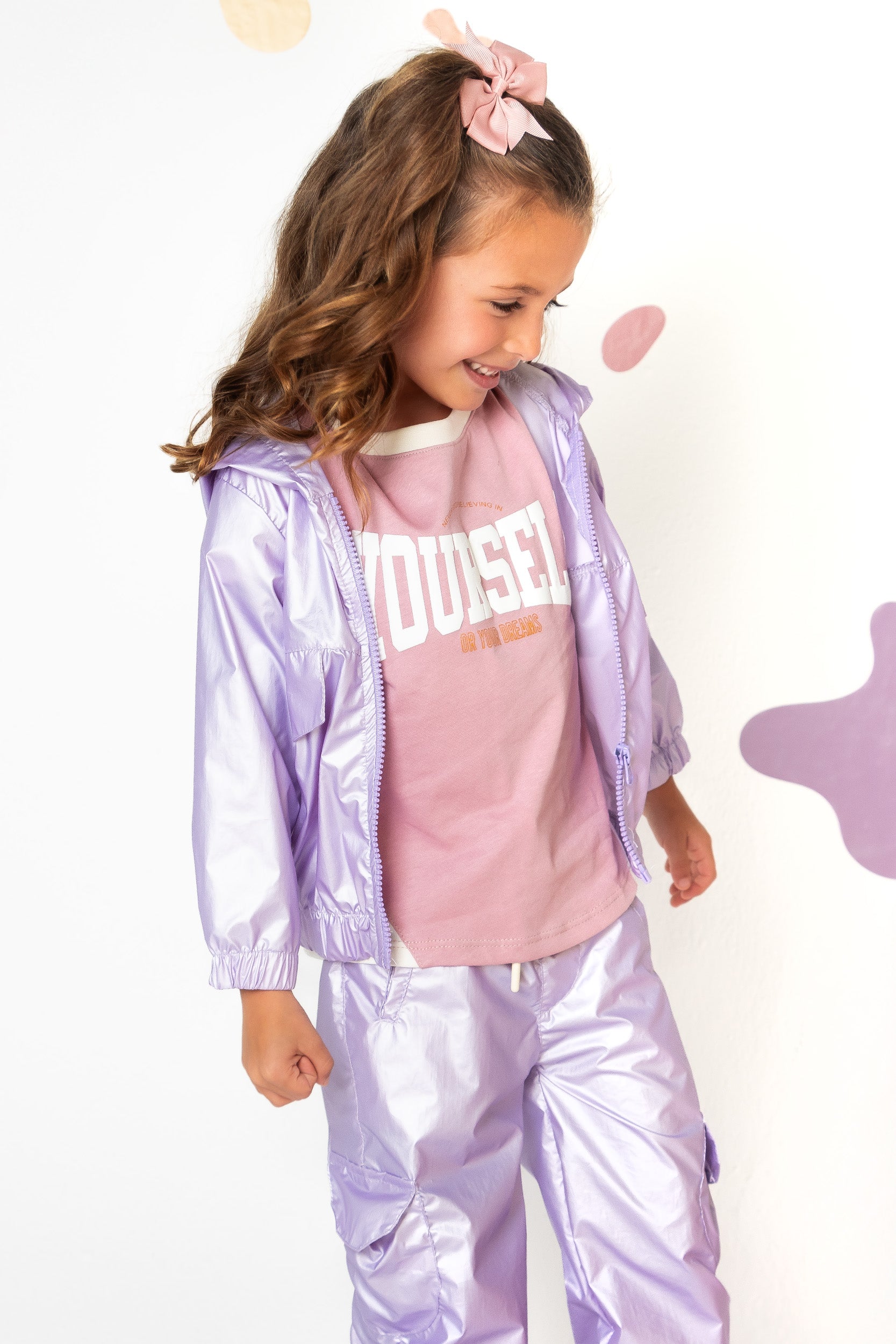 DEPORTIVO 3 PRENDAS NIÑA MORADO