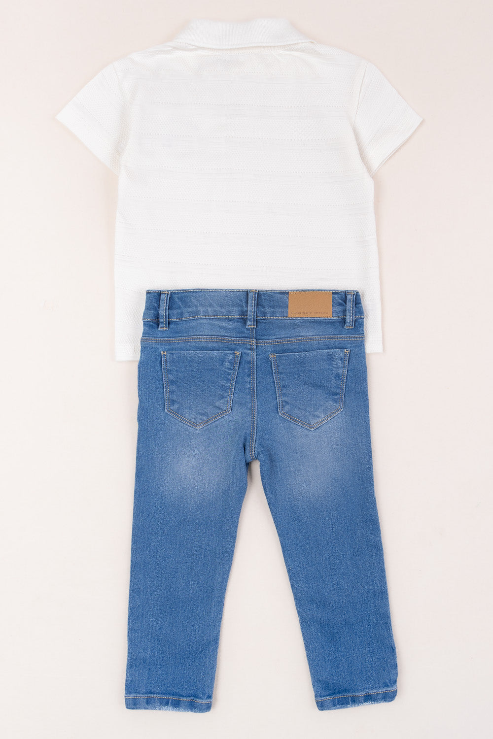 CONJUNTO 2 PRENDAS NIÑO COOL SUNSHINE BLANCO