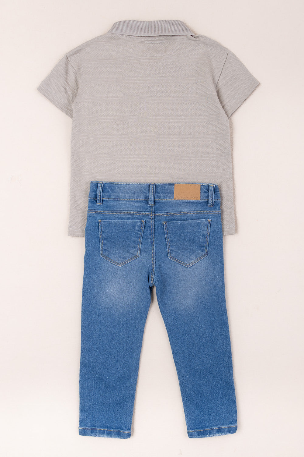 CONJUNTO 2 PRENDAS NIÑO COOL SUNSHINE GRIS