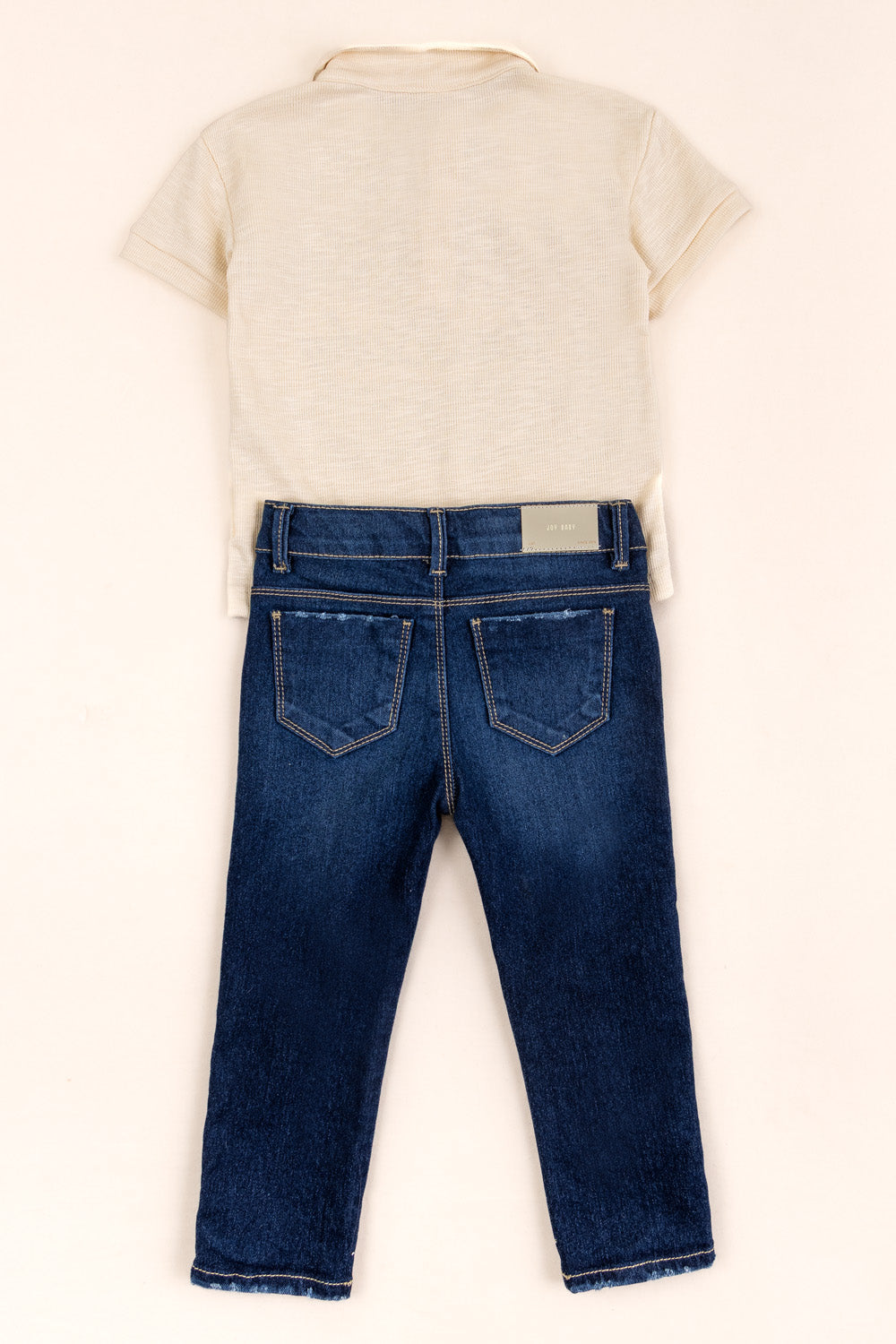 CONJUNTO 2 PRENDAS NIÑO UNLIMITED BEIGE