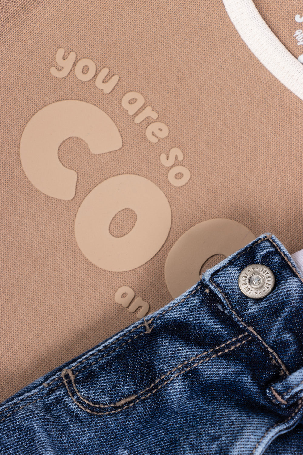 CONJUNTO 2 PRENDAS NIÑO COOL CAFÉ