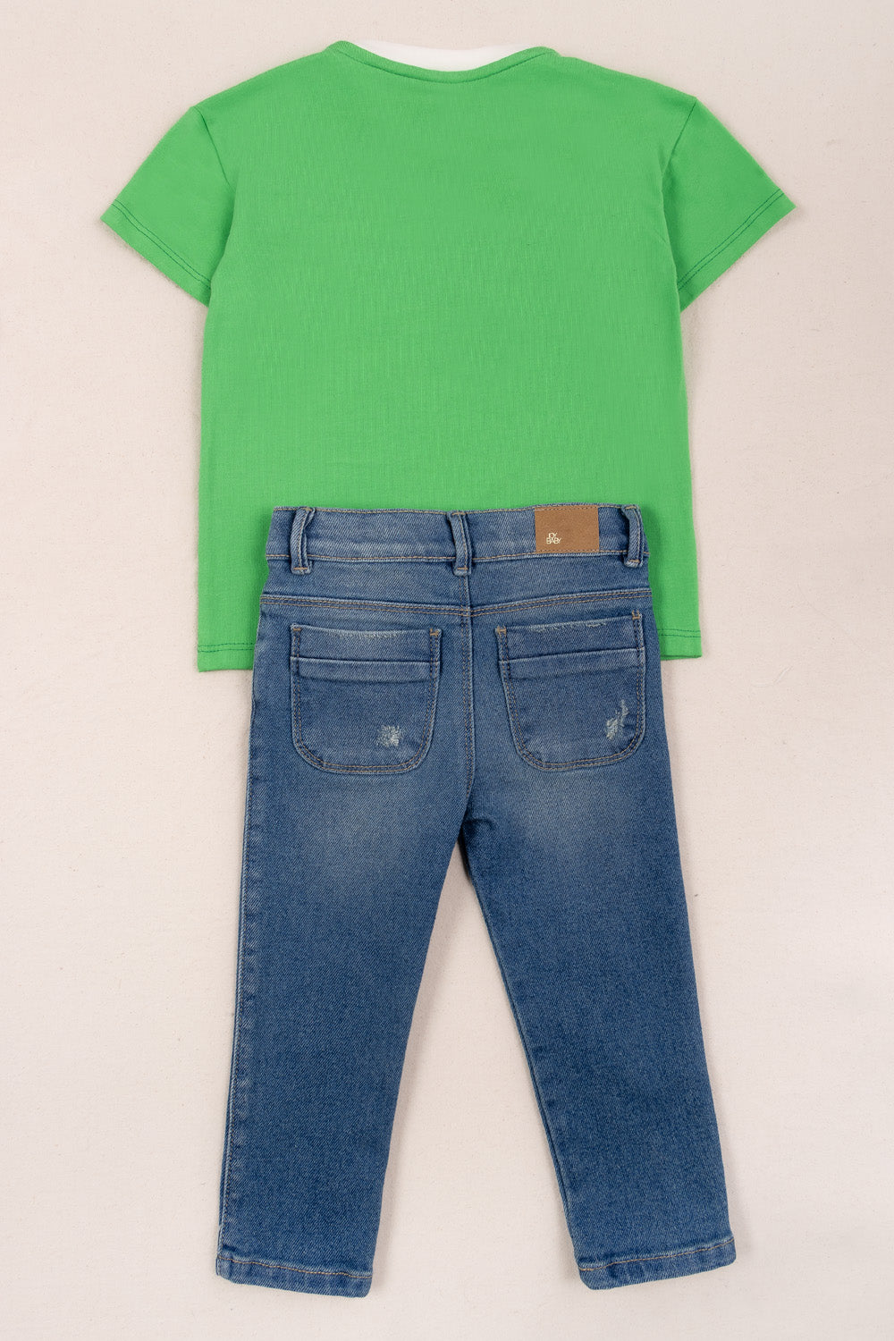 CONJUNTO 2 PRENDAS NIÑO ROAR VERDE
