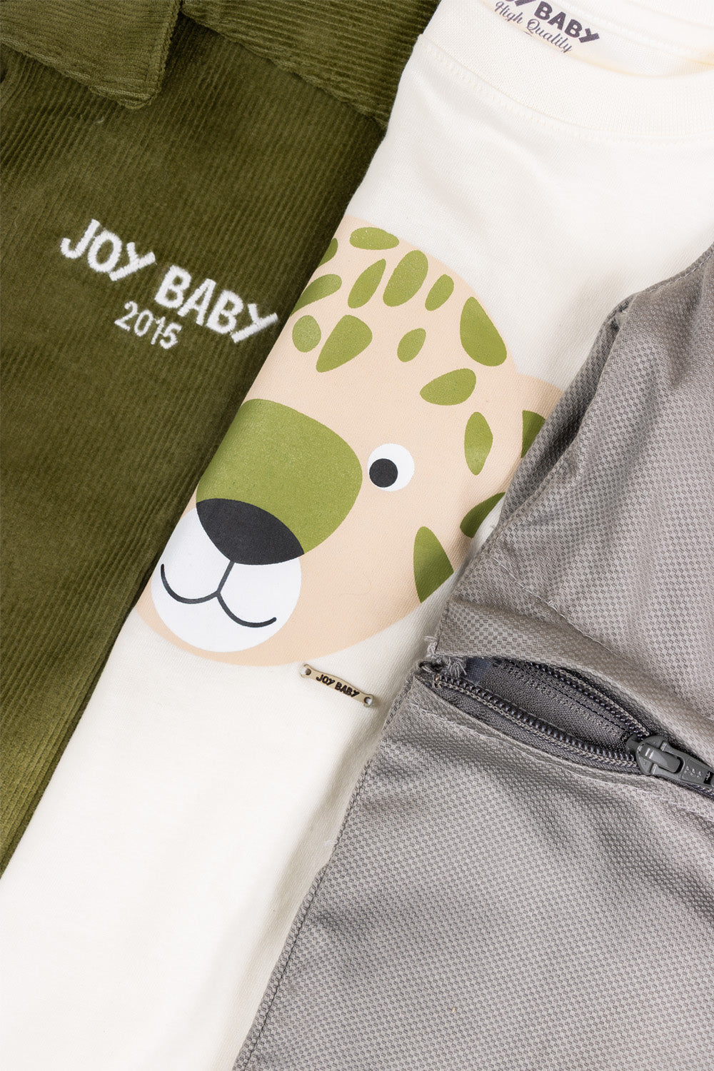 CONJUNTO 3 PRENDAS NIÑO BIG BROTHER VERDE