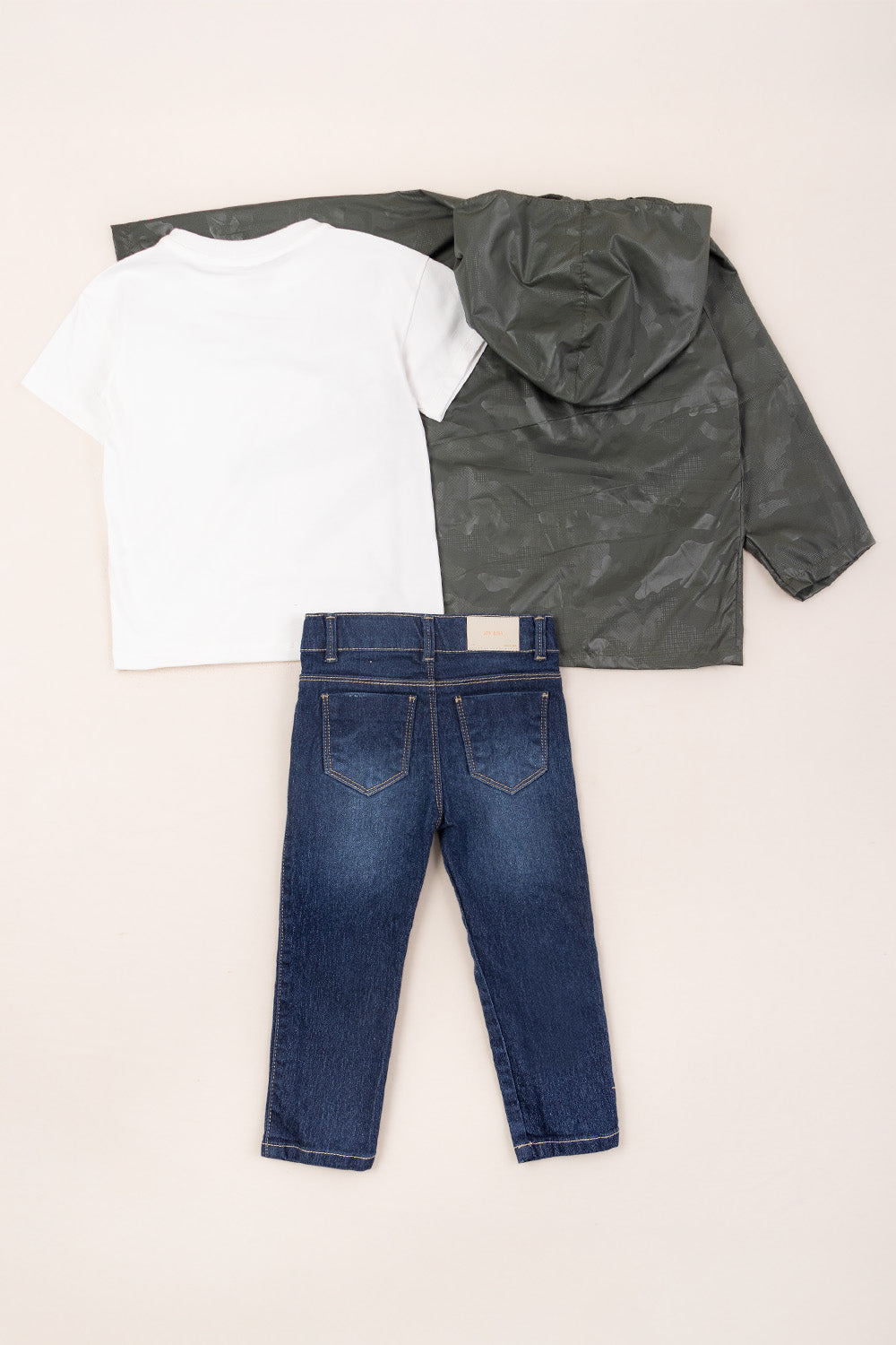 CONJUNTO 3 PRENDAS NIÑO CROCODILE VERDE