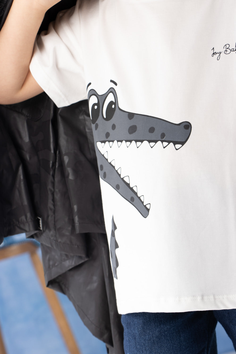 CONJUNTO 3 PRENDAS NIÑO CROCODILE NEGRO