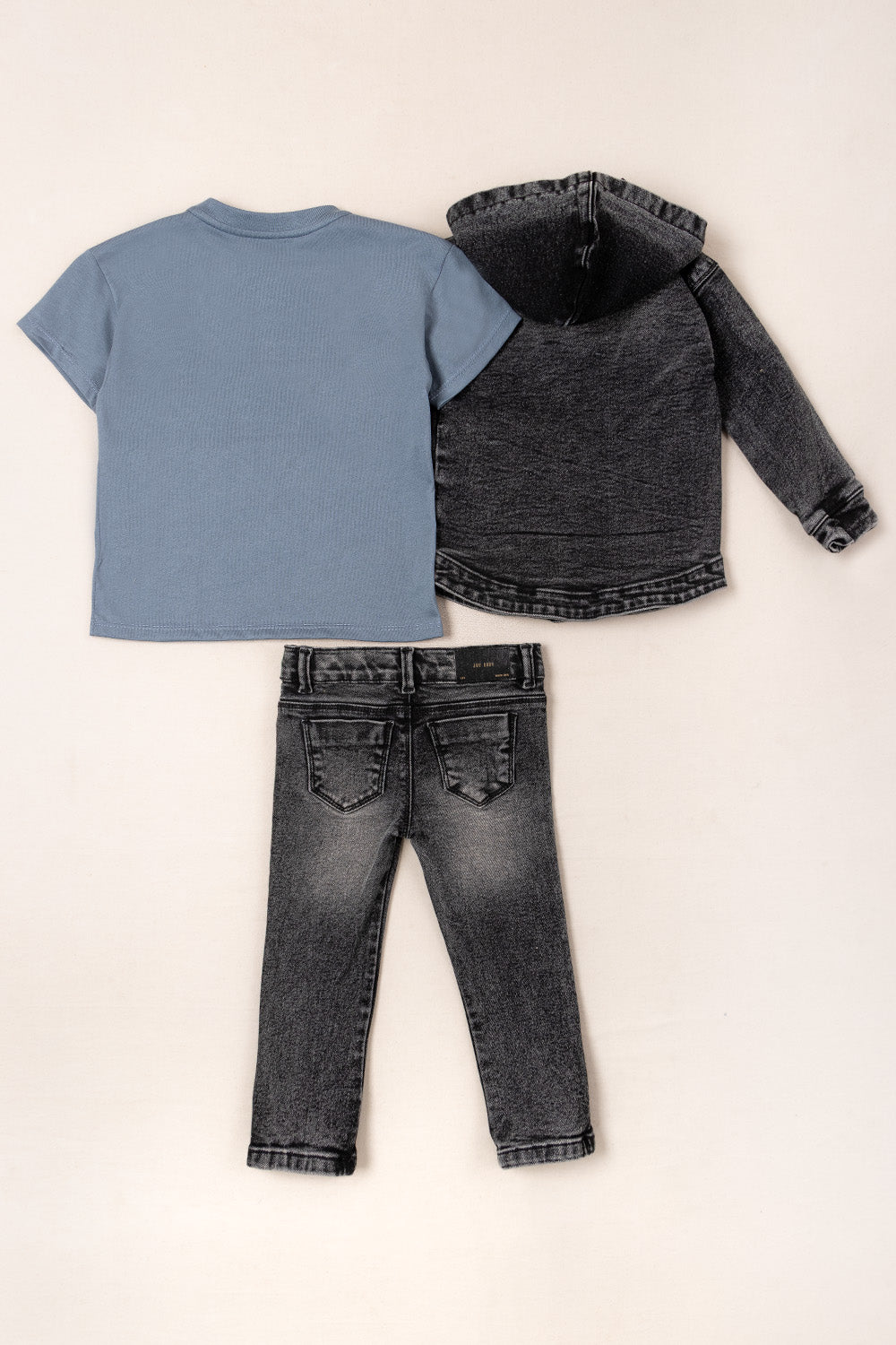 CONJUNTO 3 PRENDAS NIÑO LION AZUL