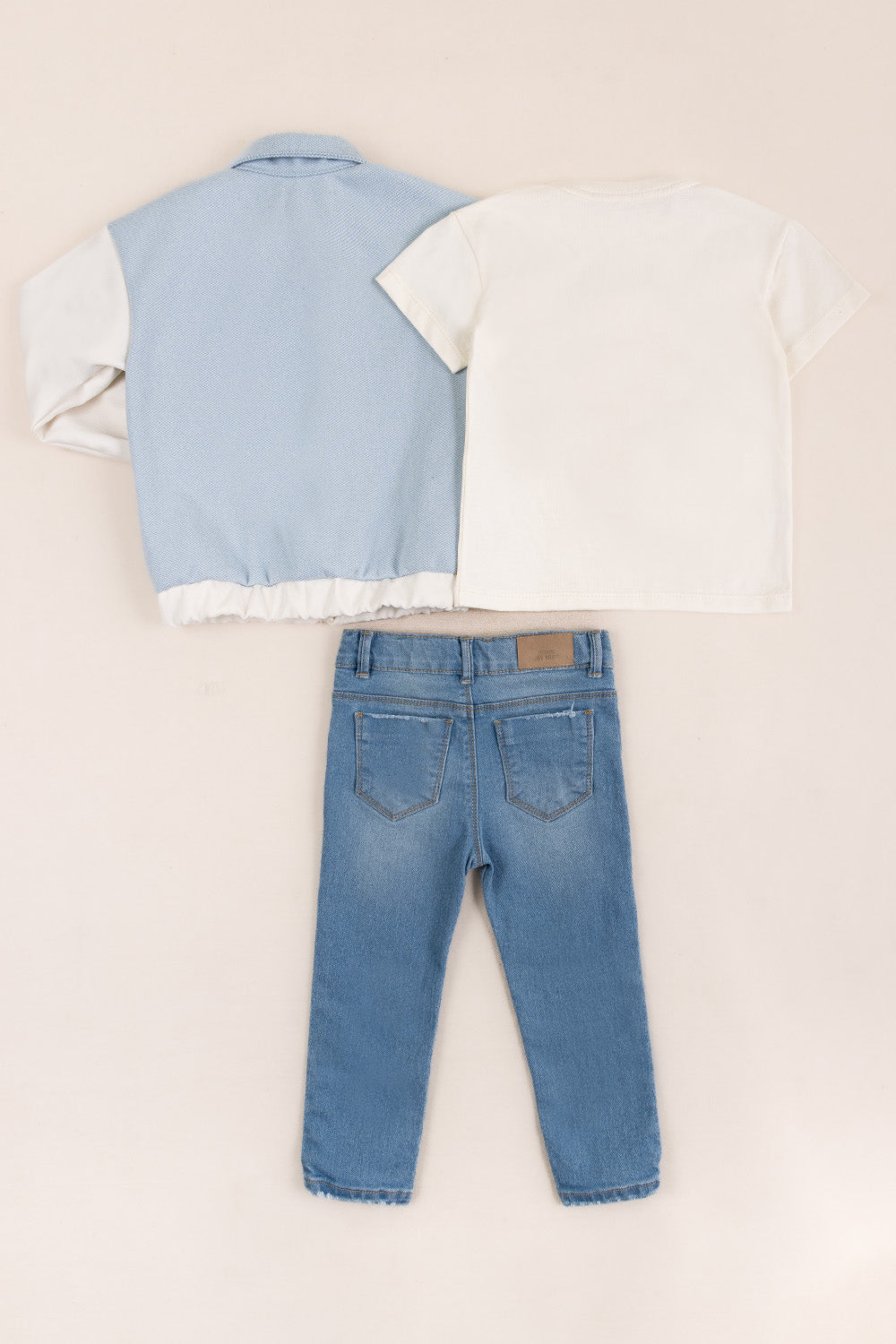CONJUNTO 3 PRENDAS NIÑO NEW AZUL