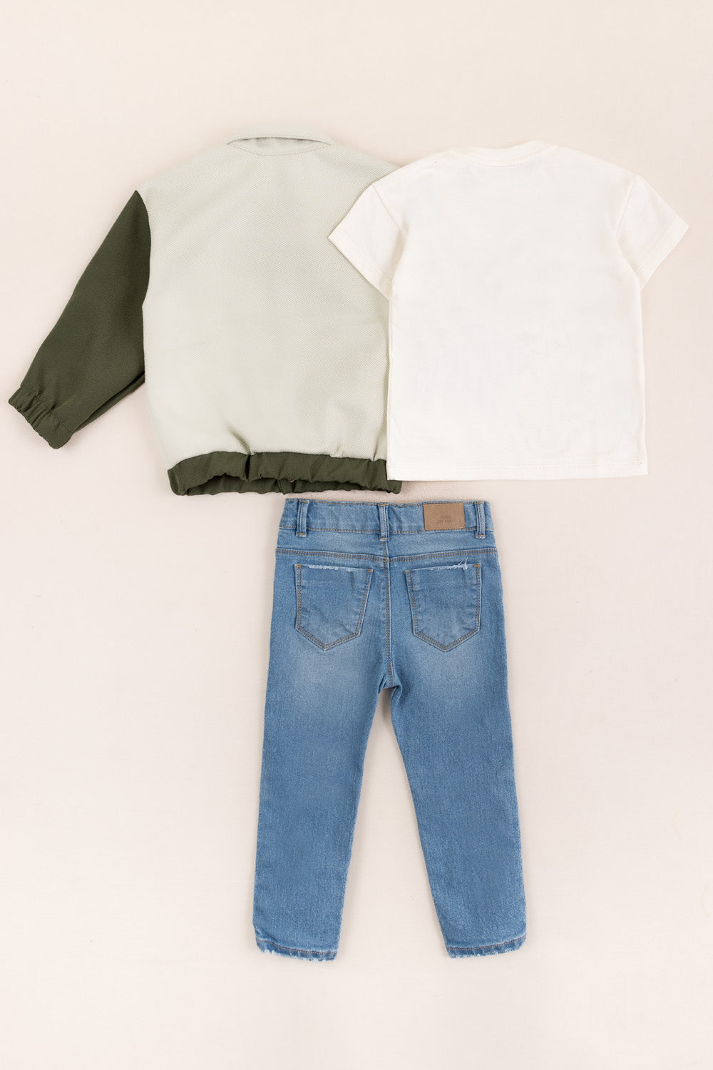 CONJUNTO 3 PRENDAS NIÑO NEW VERDE
