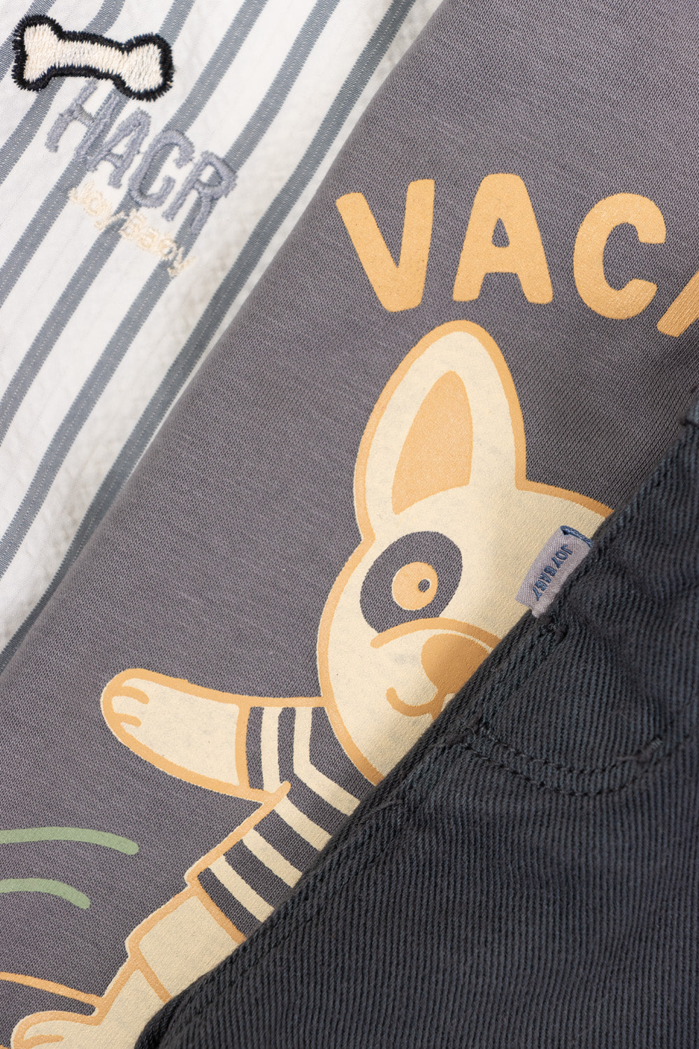 CONJUNTO 3 PRENDAS NIÑO VACAY MOOD ARENA