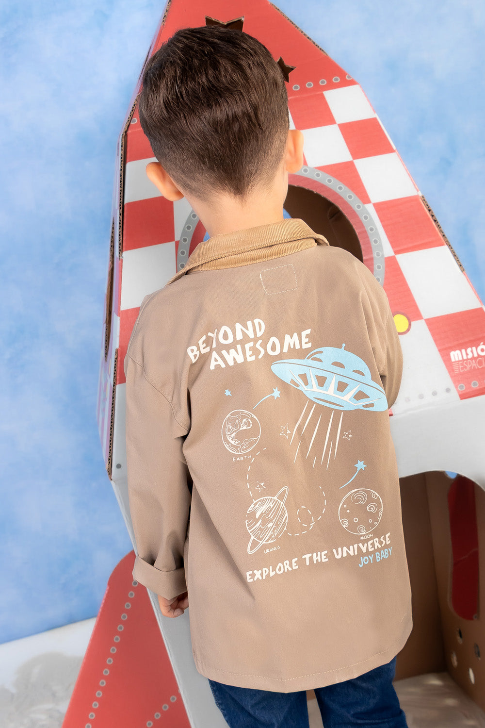 CONJUNTO 3 PRENDAS NIÑO COOL KIDS CAFÉ
