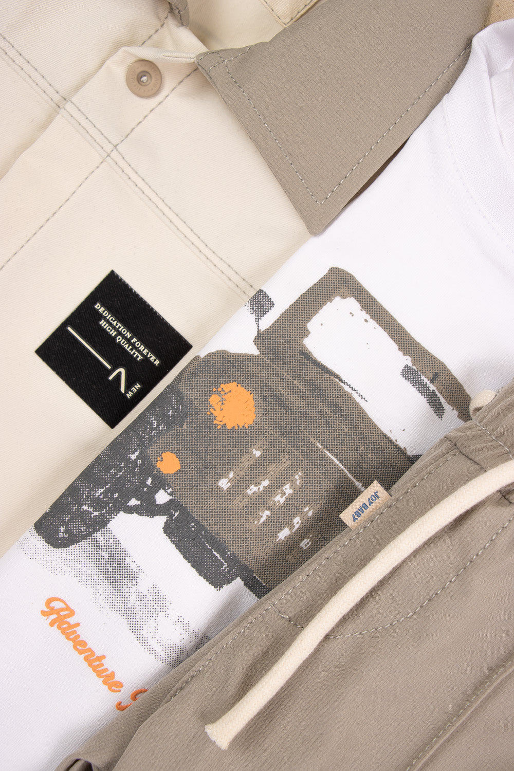 CONJUNTO 3 PRENDAS NIÑO CAR GRIS