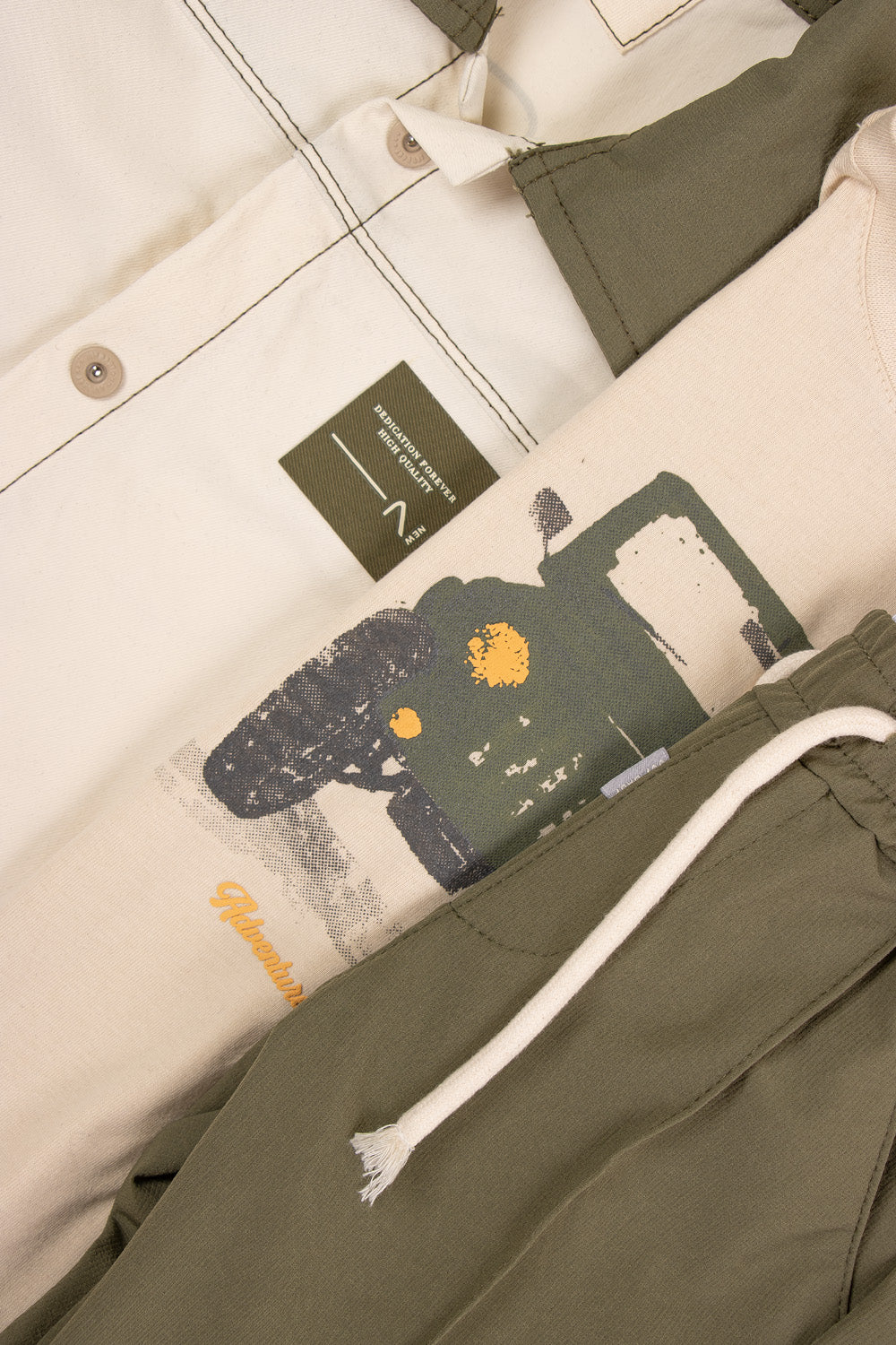 CONJUNTO 3 PRENDAS NIÑO CAR VERDE