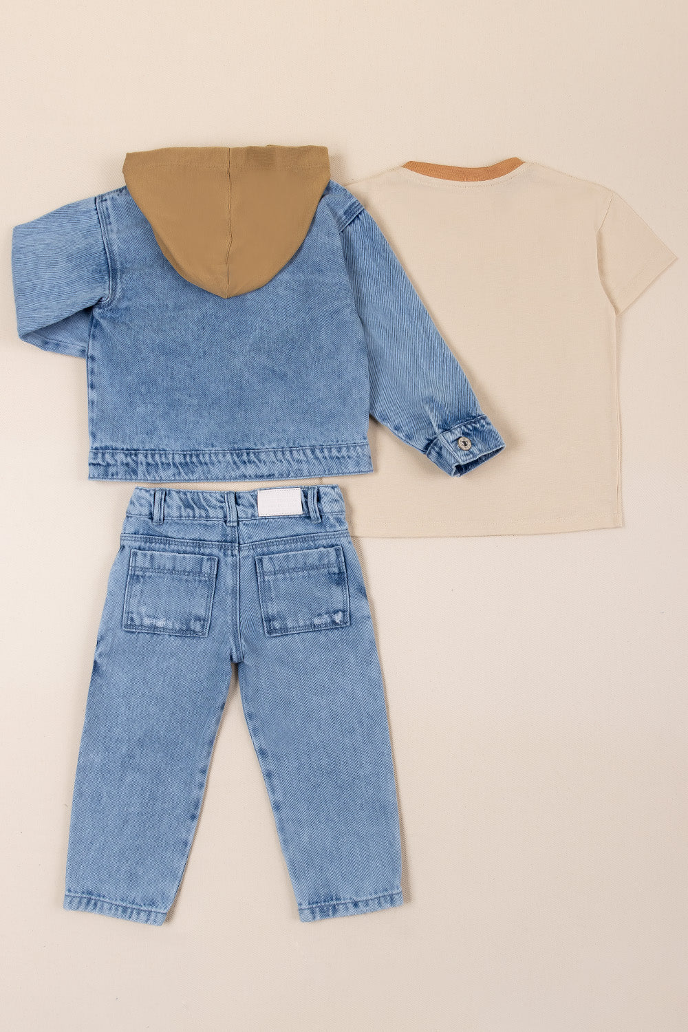CONJUNTO 3 PRENDAS NIÑO EXTREME BEIGE