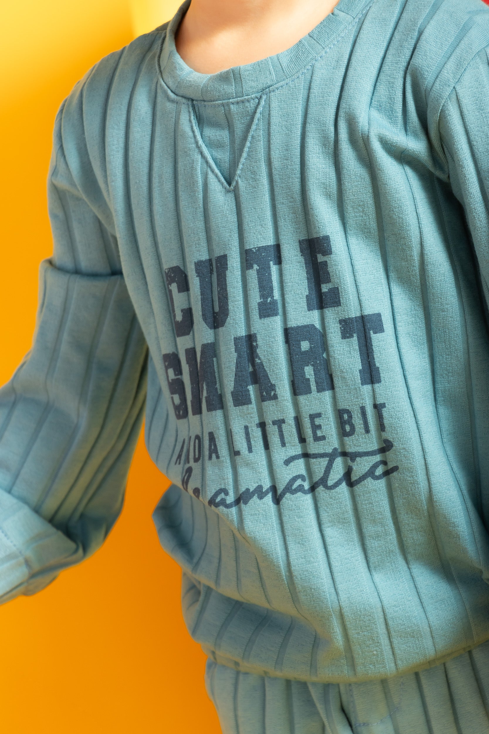 CONJUNTO DEPORTIVO NIÑO CUTE SMART AZUL