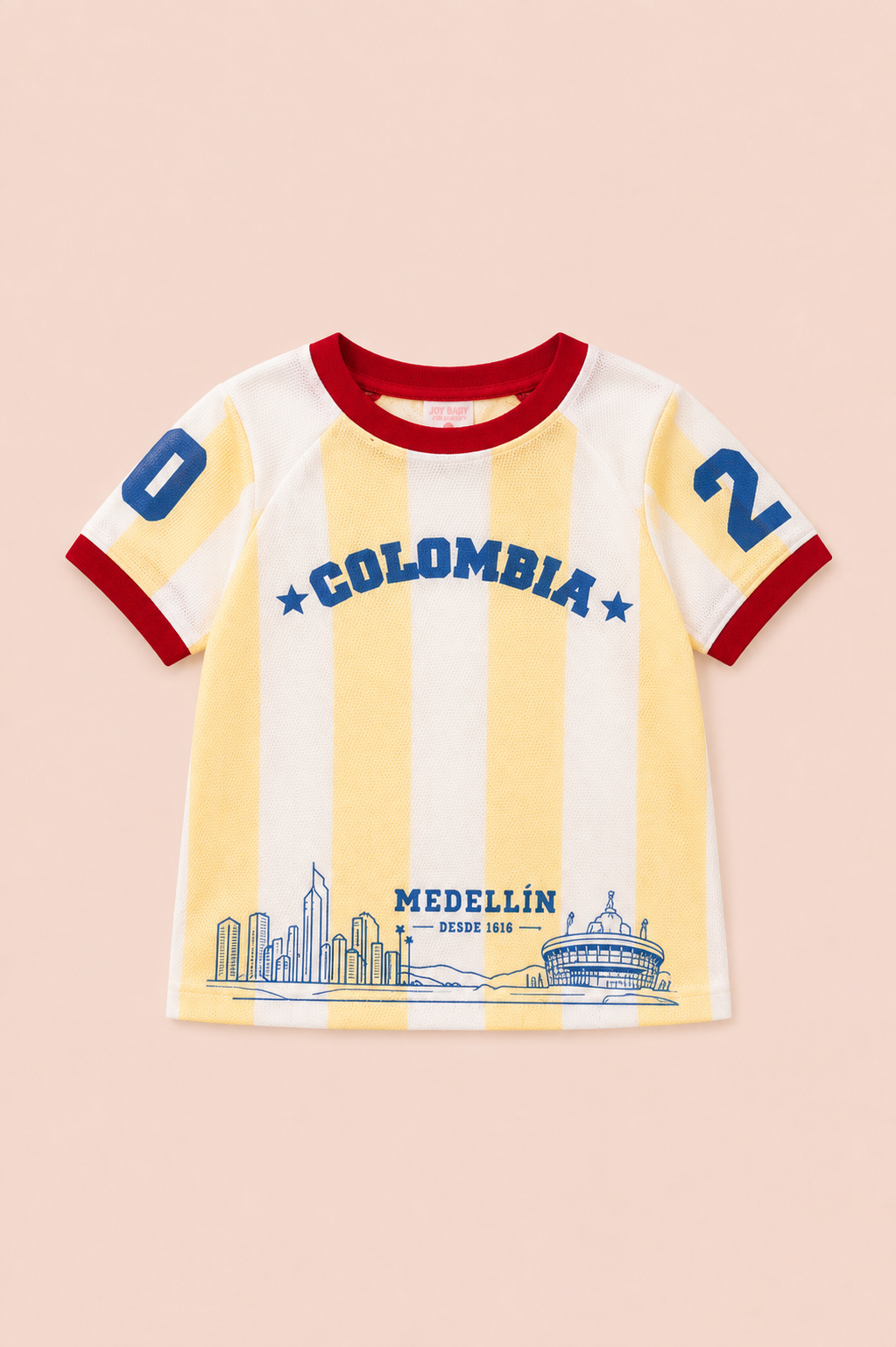 CAMISETA DE COLOMBIA NIÑO